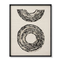 Loloi Chorus Black / Ivory 2'-9" x 3'-5" Wall Art