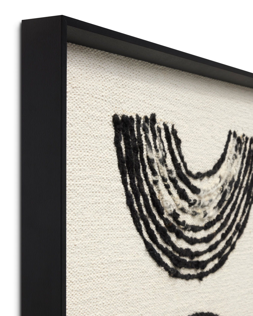 Loloi Chorus Black / Ivory 2'-9" x 3'-5" Wall Art