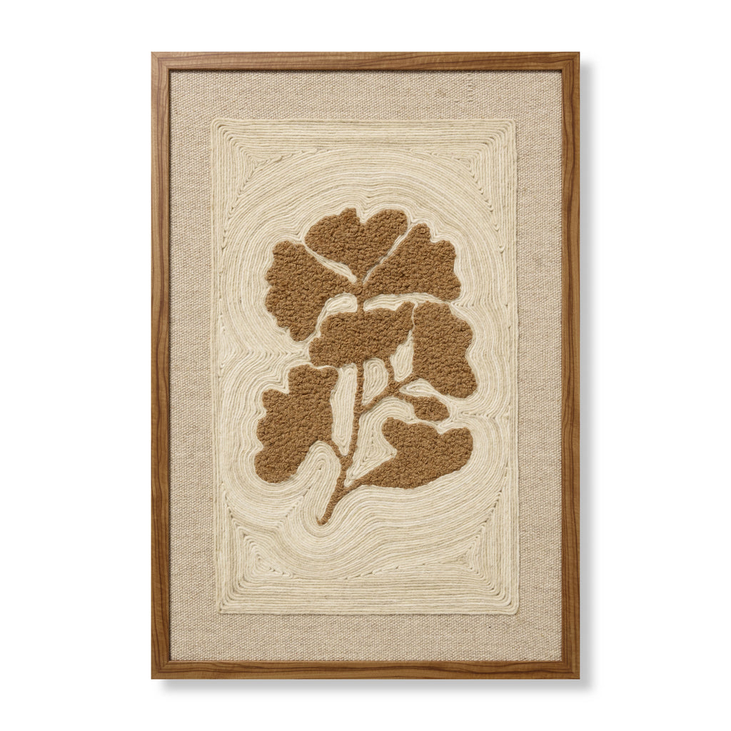 Loloi Clover & Clay Brown 2'-2" x 3'-2" Wall Art