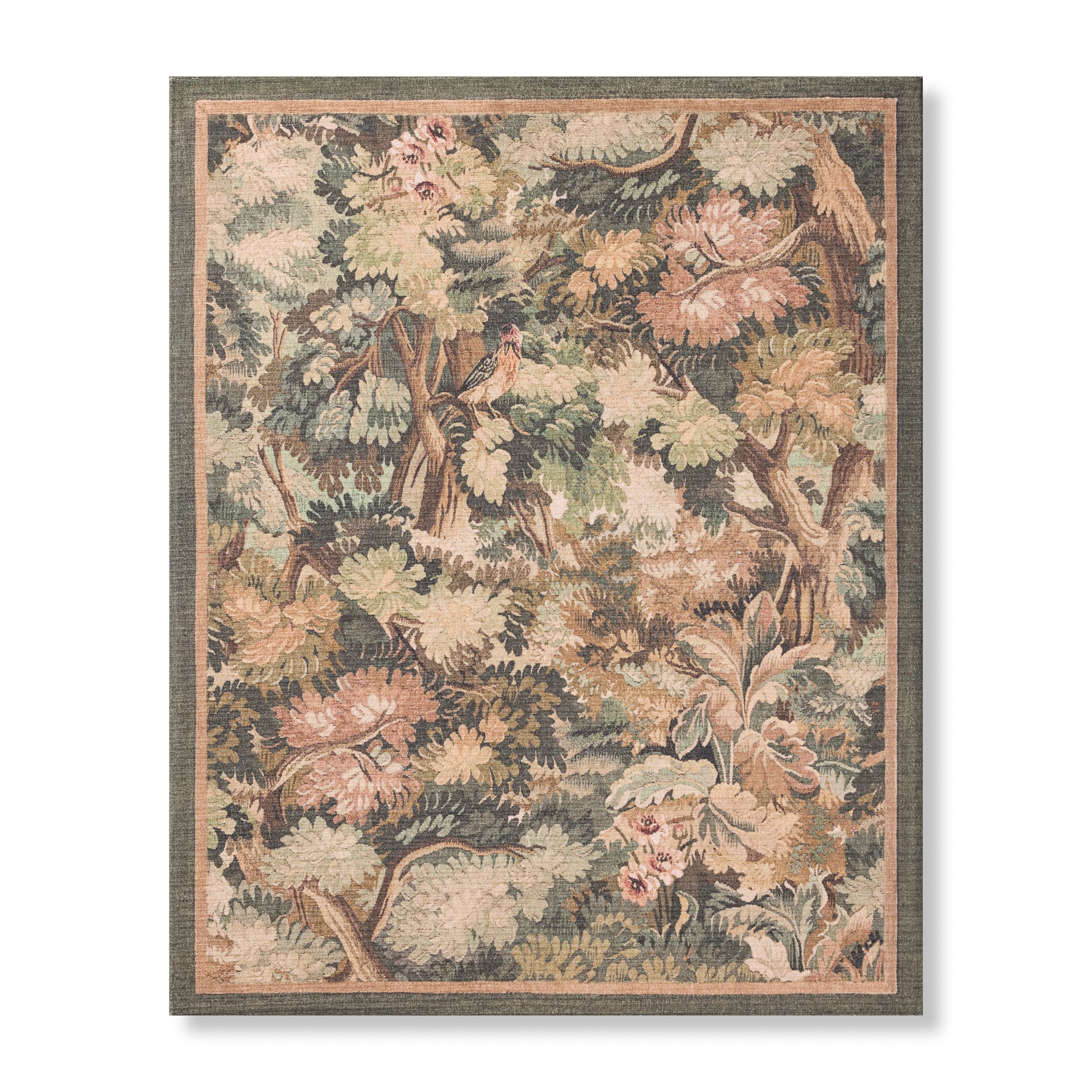 Loloi Enchanted Wood Multi / Green 2'-8" x 3'-4" Wall Art