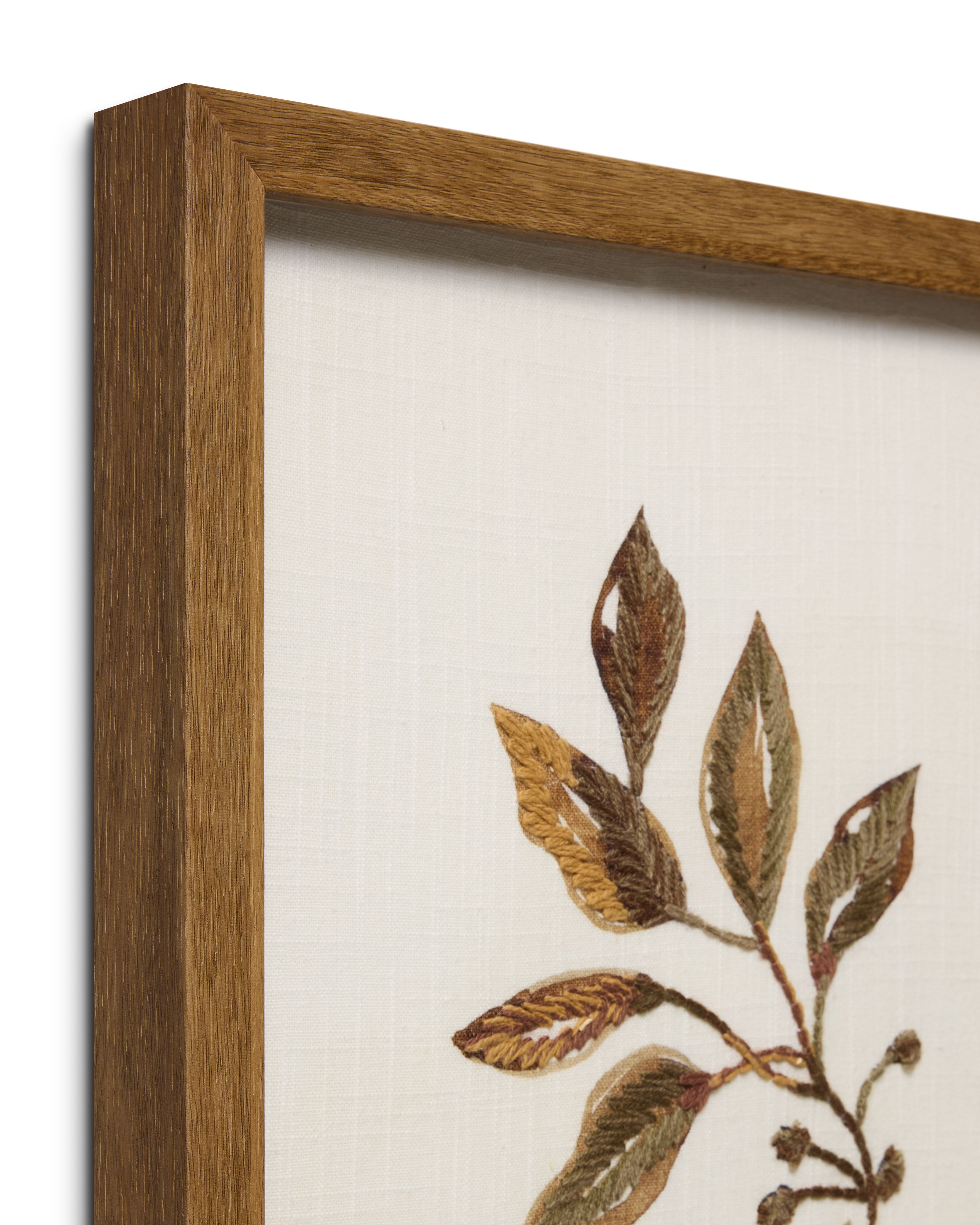 Loloi Folia Natural 1' x 1'-3" Wall Art