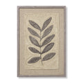 Loloi Frond & Fog Grey 2'-2" x 3'-2" Wall Art
