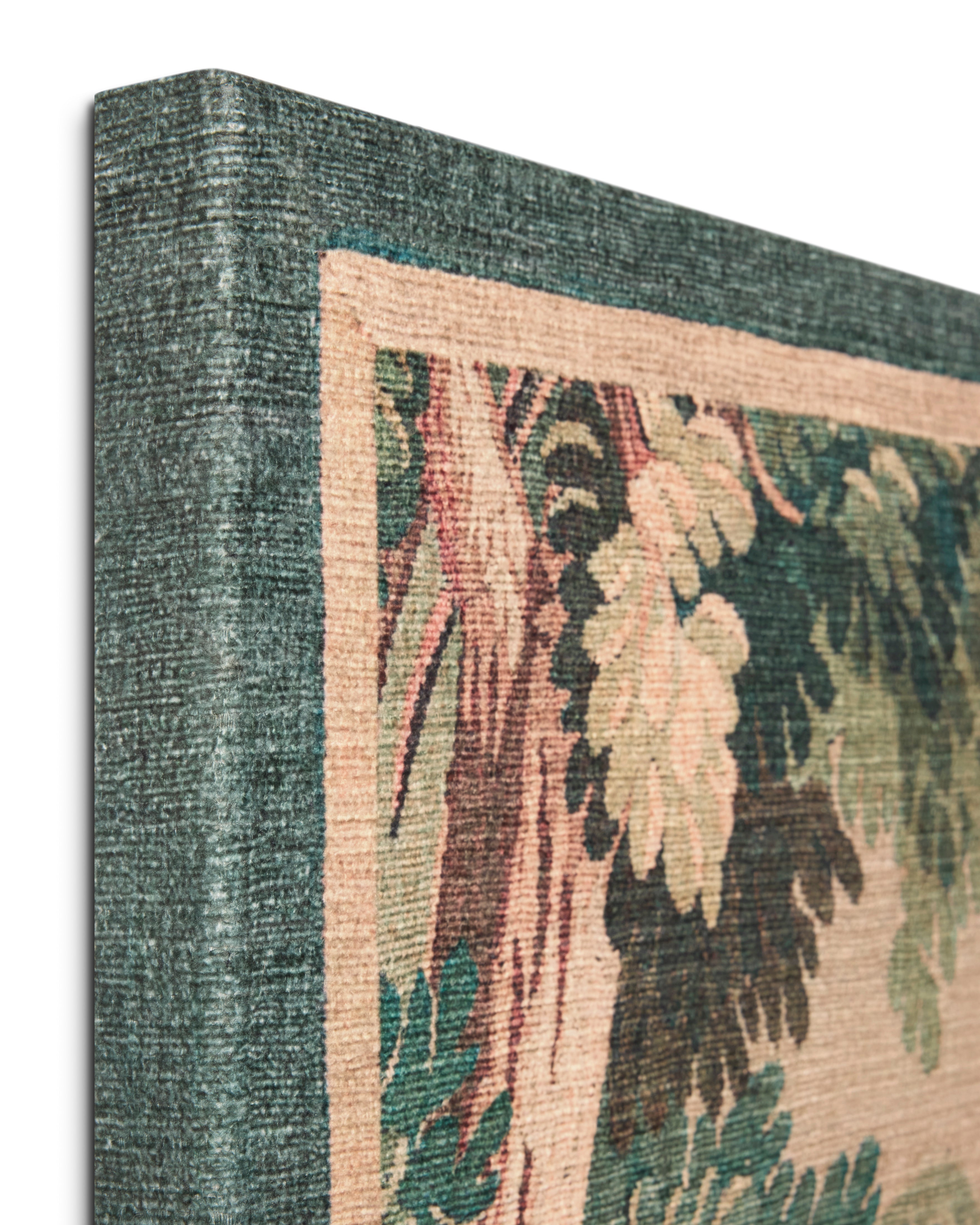 Loloi Hidden Hamlet Multi / Green 2'-8" x 3'-4" Wall Art