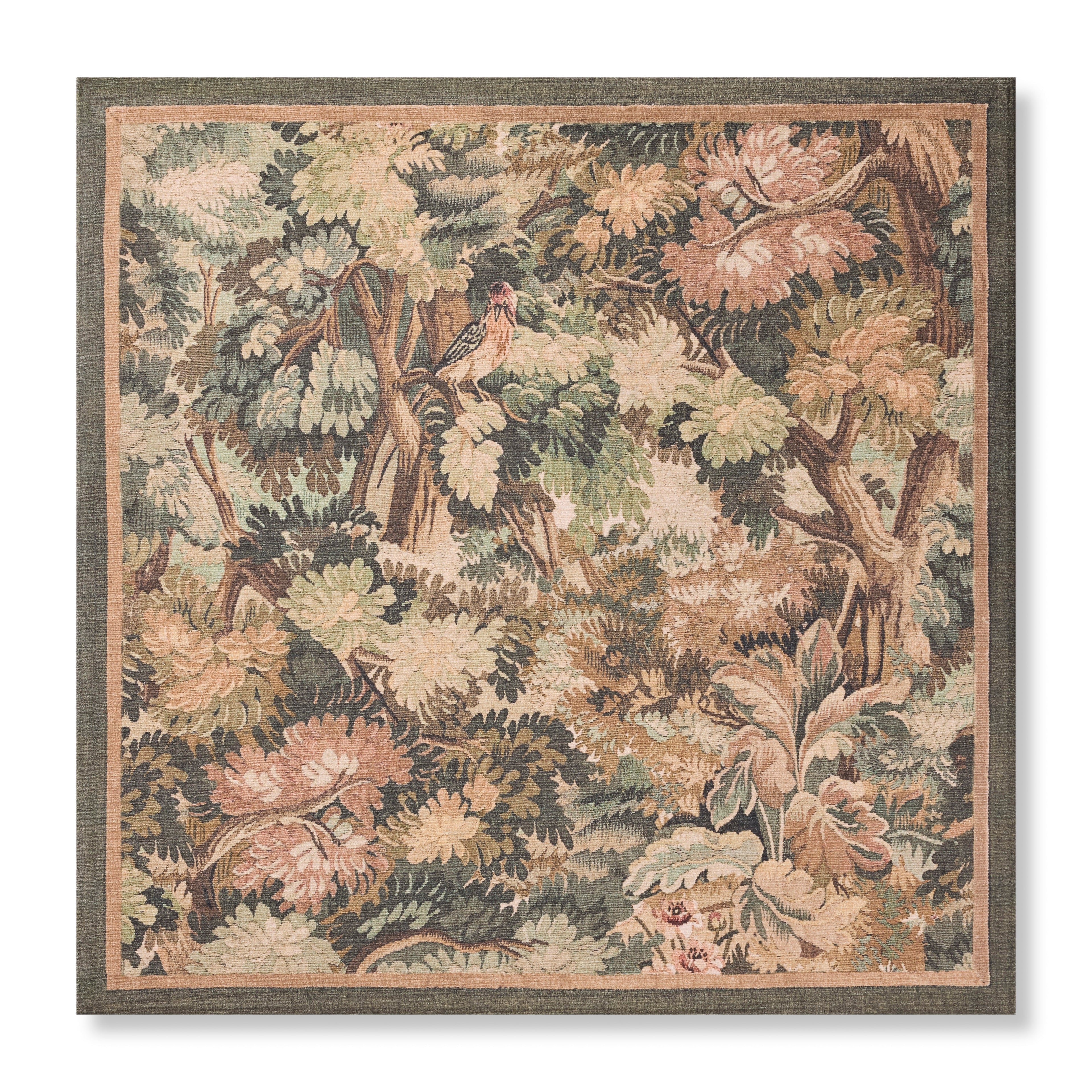 Loloi Living Thicket Multi / Green 3'-4" x 3'-4" Wall Art