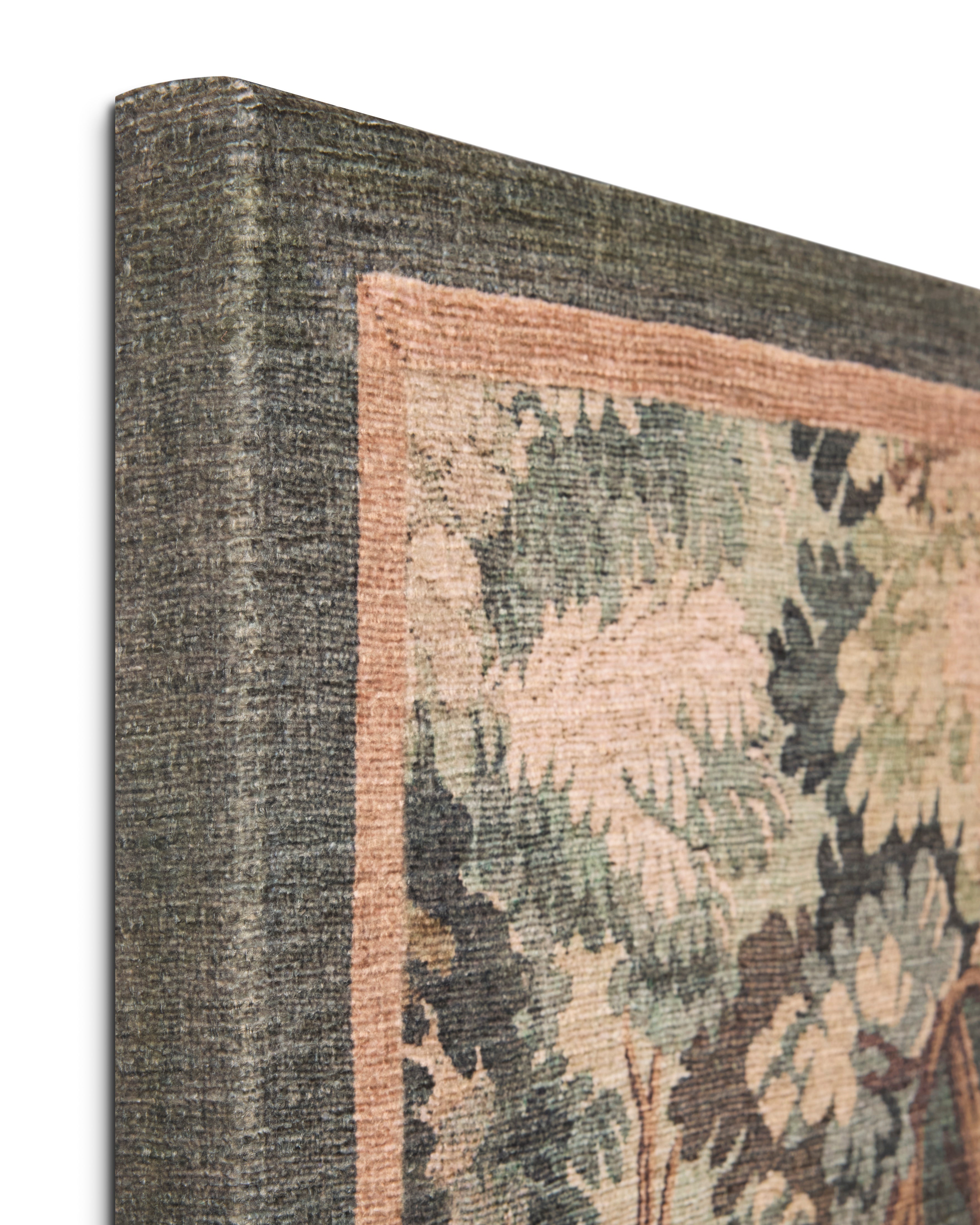 Loloi Living Thicket Multi / Green 3'-4" x 3'-4" Wall Art
