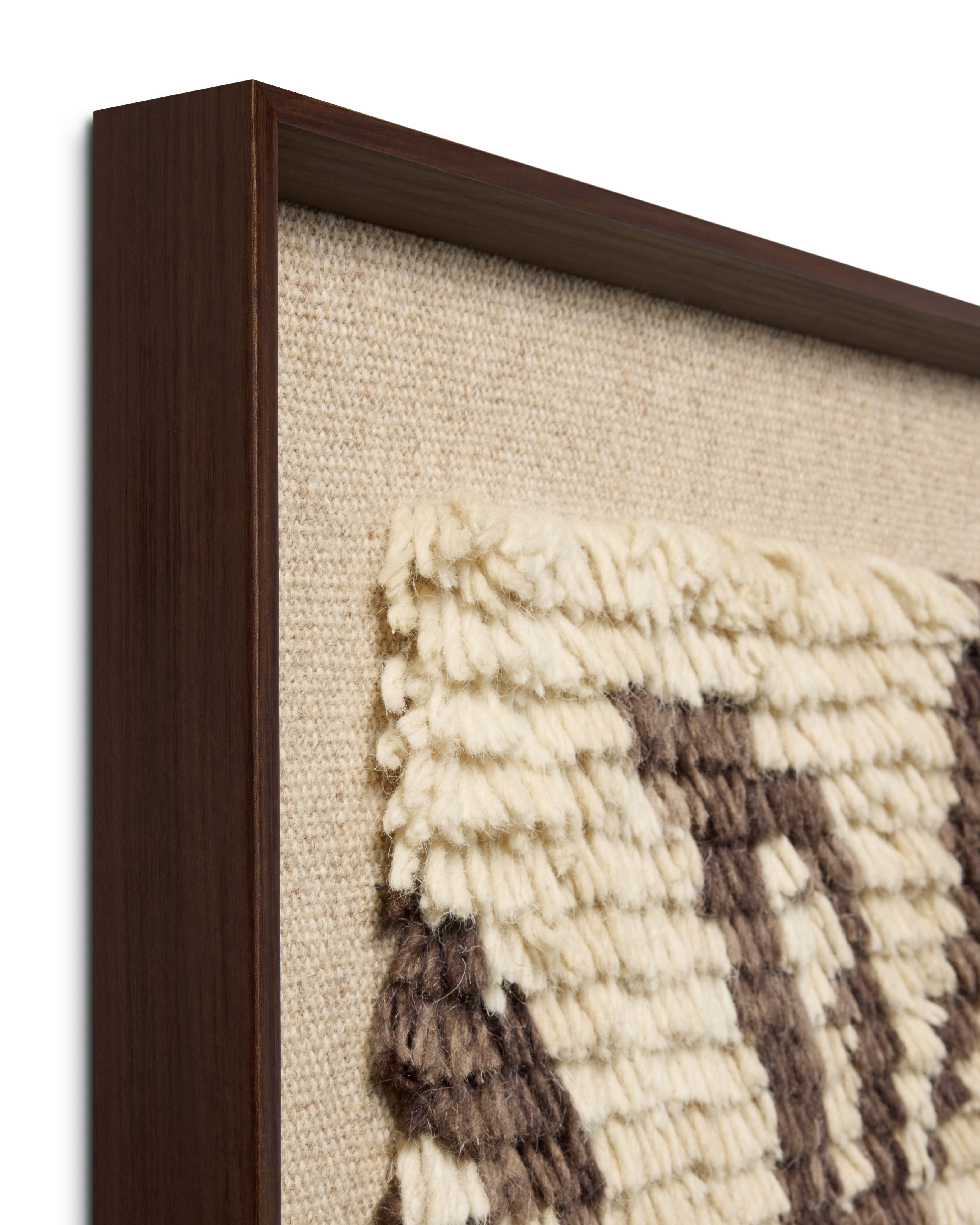 Loloi Nature's Unfurling Dark Brown 2'-2" x 4'-2" Wall Art