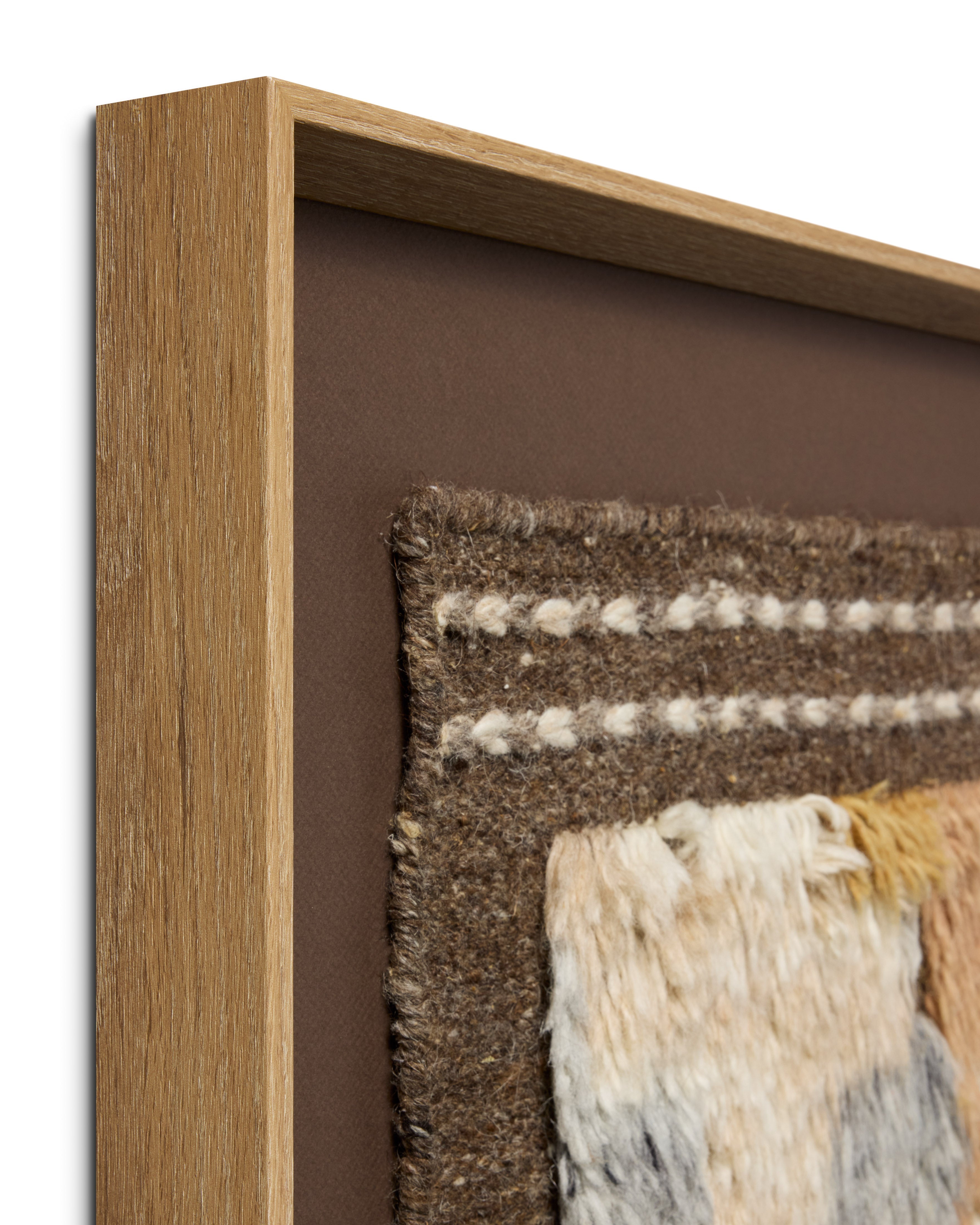 Loloi Rabat Natural 2'-1" x 2'-1" Wall Art