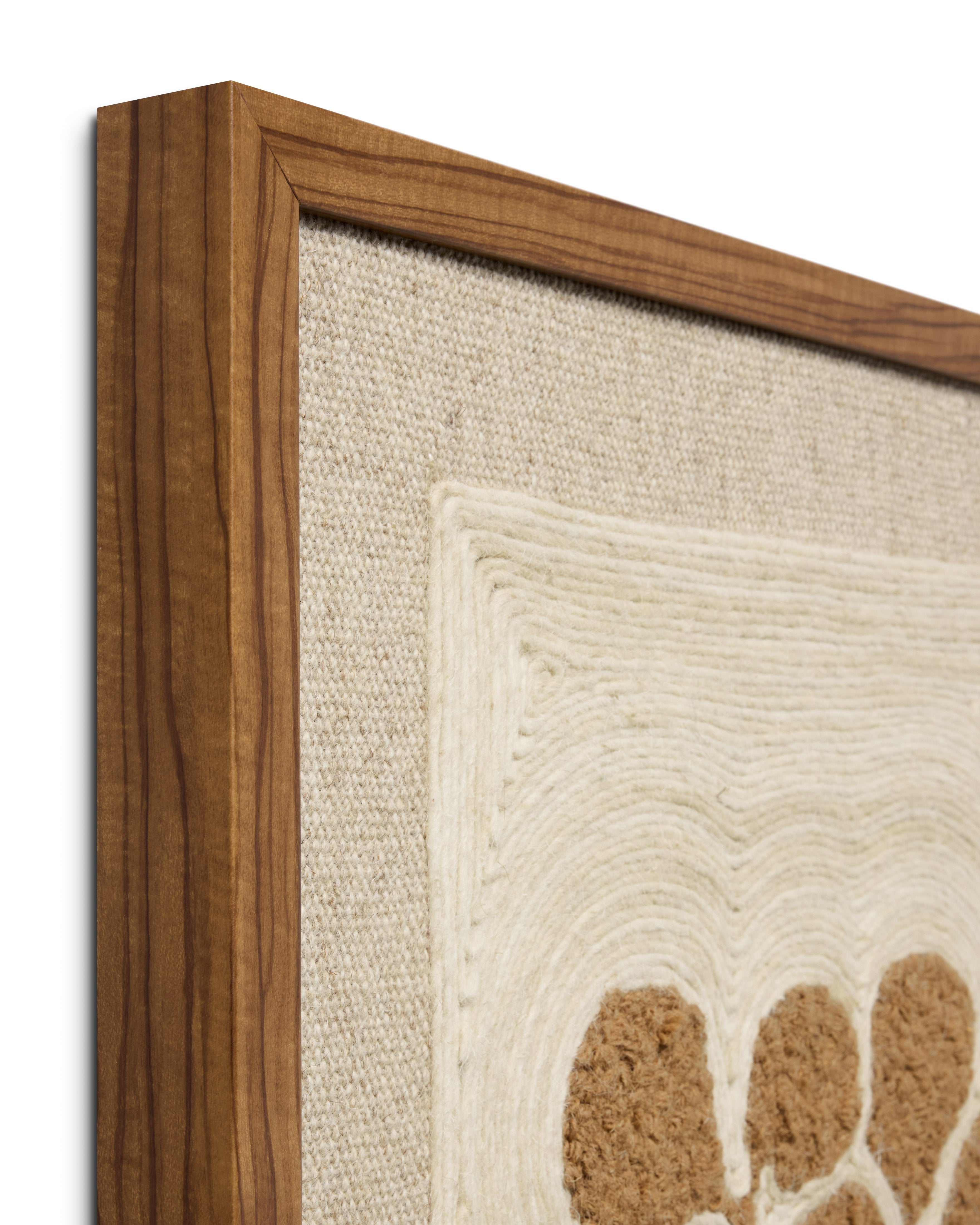 Loloi Sprig & Soil Brown 2'-2" x 3'-2" Wall Art