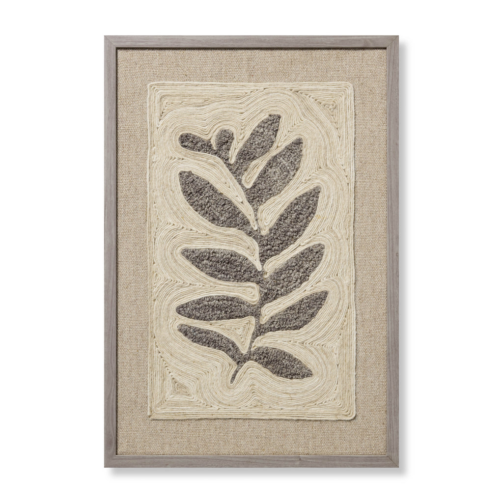 Loloi Stem & Stone Grey 2'-2" x 3'-2" Wall Art