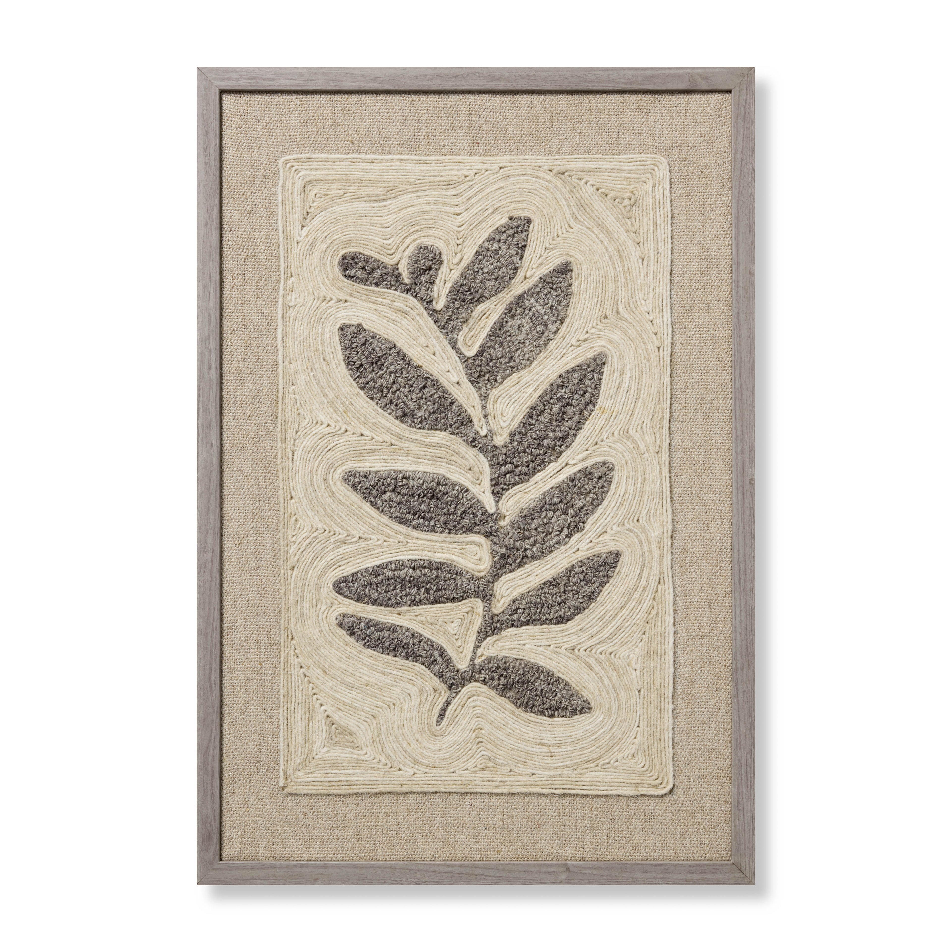 Loloi Stem & Stone Grey 2'-2" x 3'-2" Wall Art