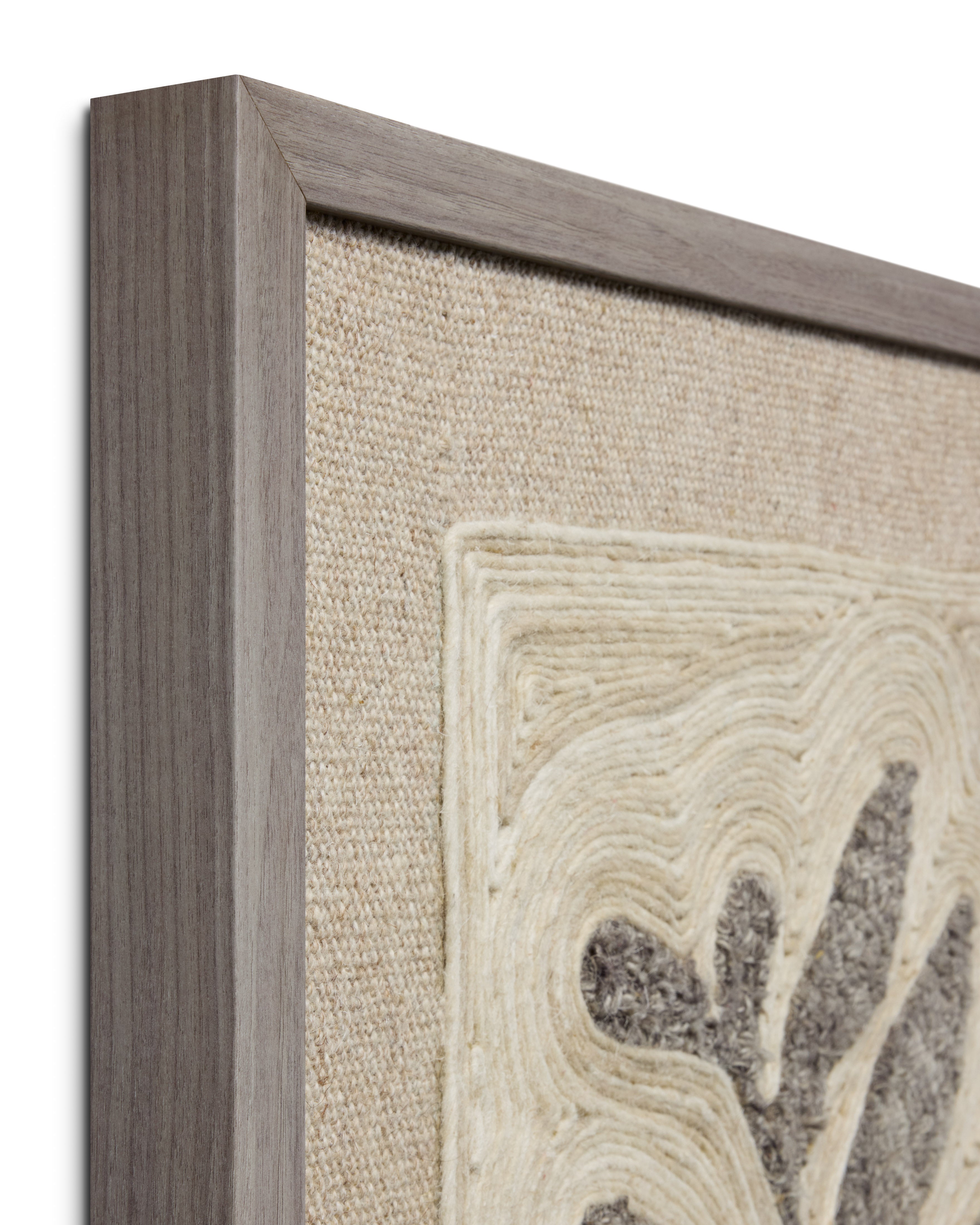 Loloi Stem & Stone Grey 2'-2" x 3'-2" Wall Art
