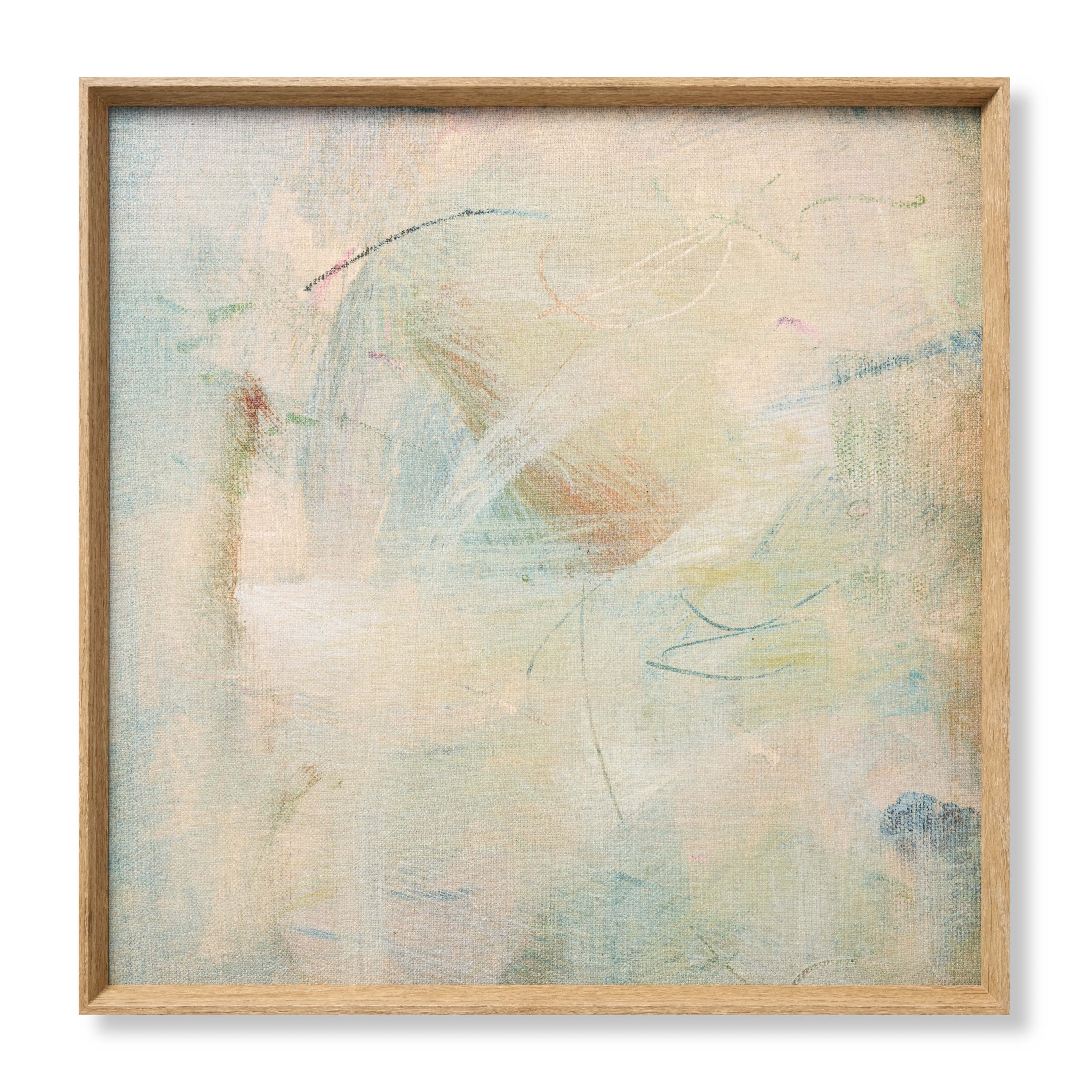 Loloi Subtle Currents Natural 2'-9" x 2'-9" Wall Art