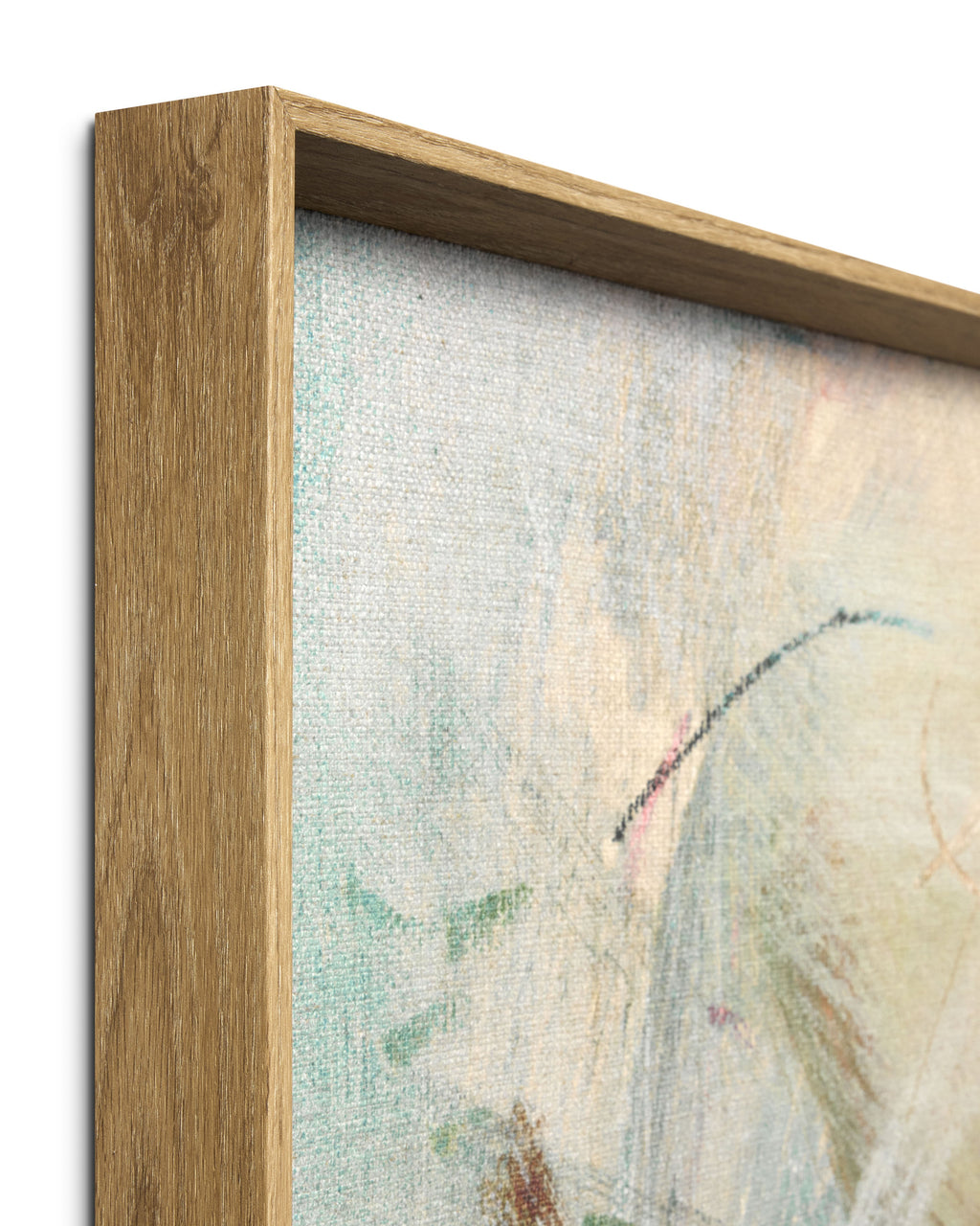 Loloi Subtle Currents Natural 2'-9" x 2'-9" Wall Art