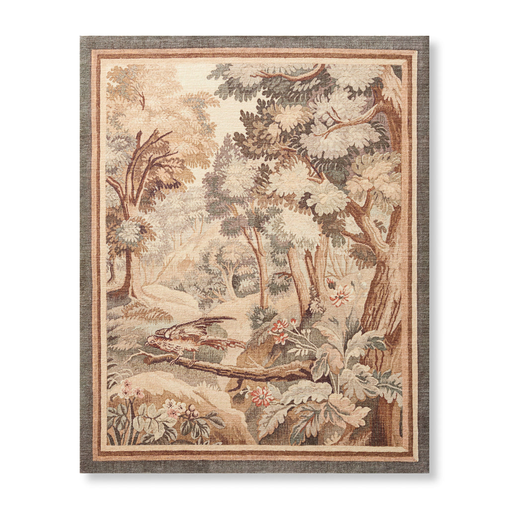Loloi Woodland Watch Beige / Green 2'-8" x 3'-4" Wall Art