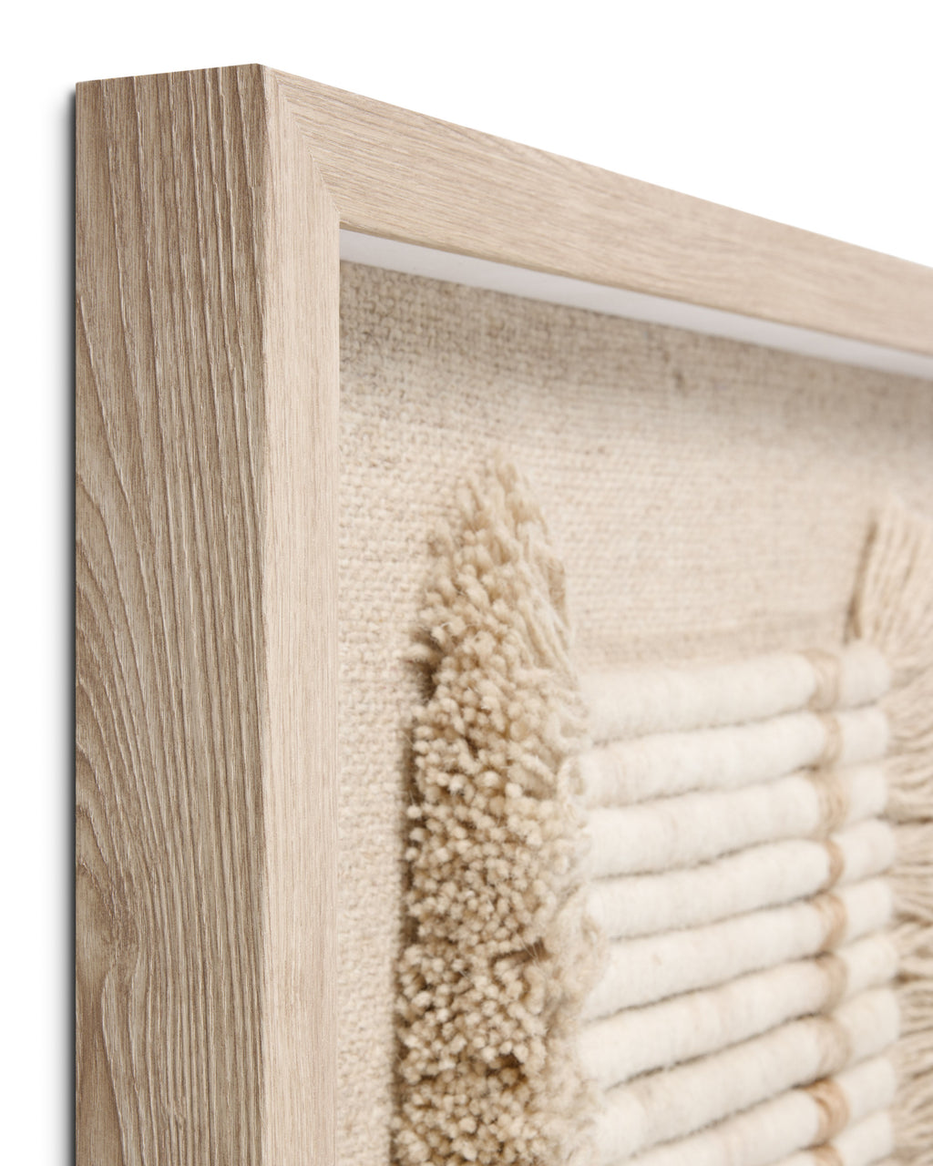 Loloi All Coiled Up Ivory / Natural 1'-9" x 1'-10" Wall Art