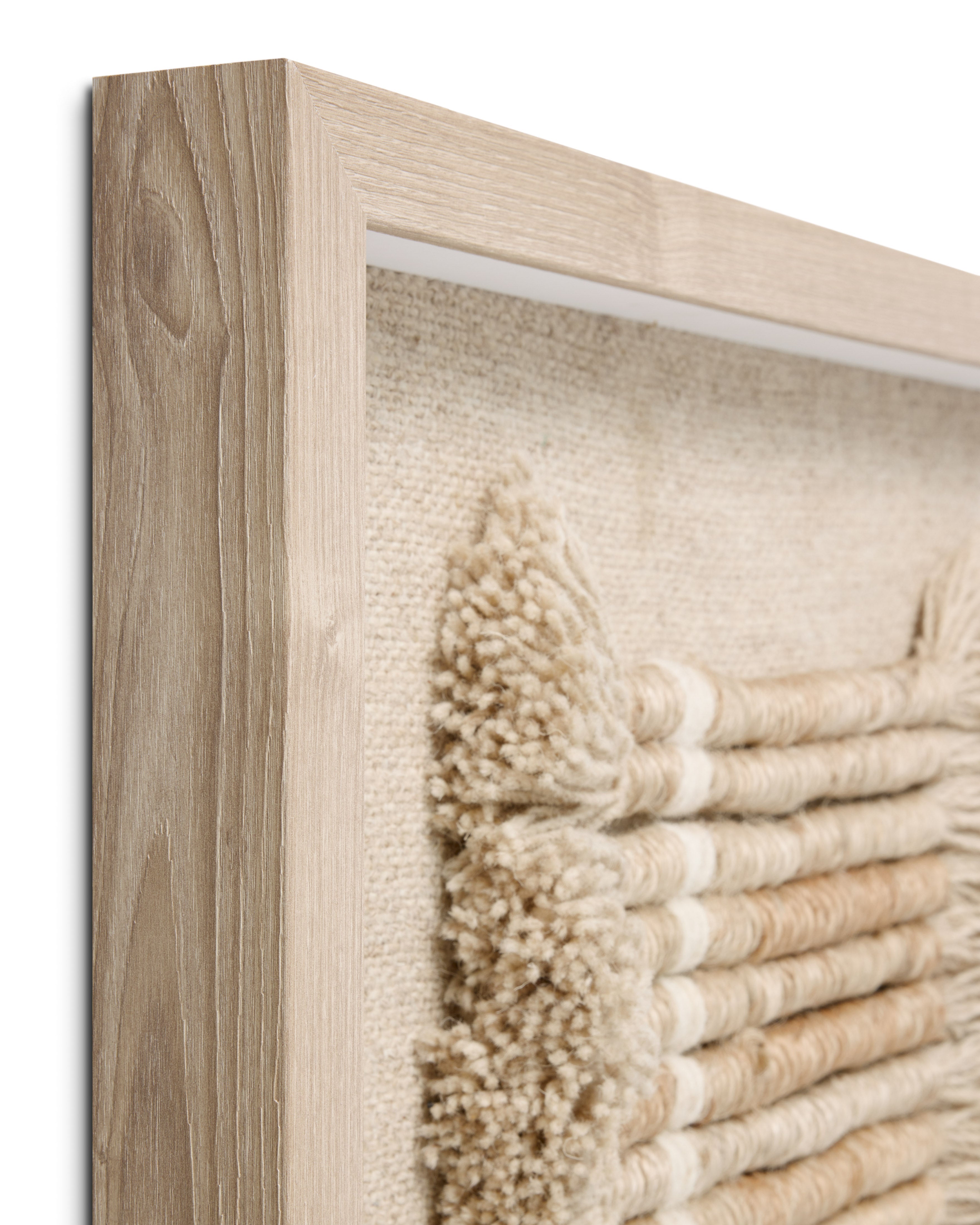Loloi Get It Together Natural / Ivory 1'-9" x 1'-10" Wall Art