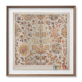 Loloi Rug Map Pastels Multi 2'-1" x 2'-1" Wall Art