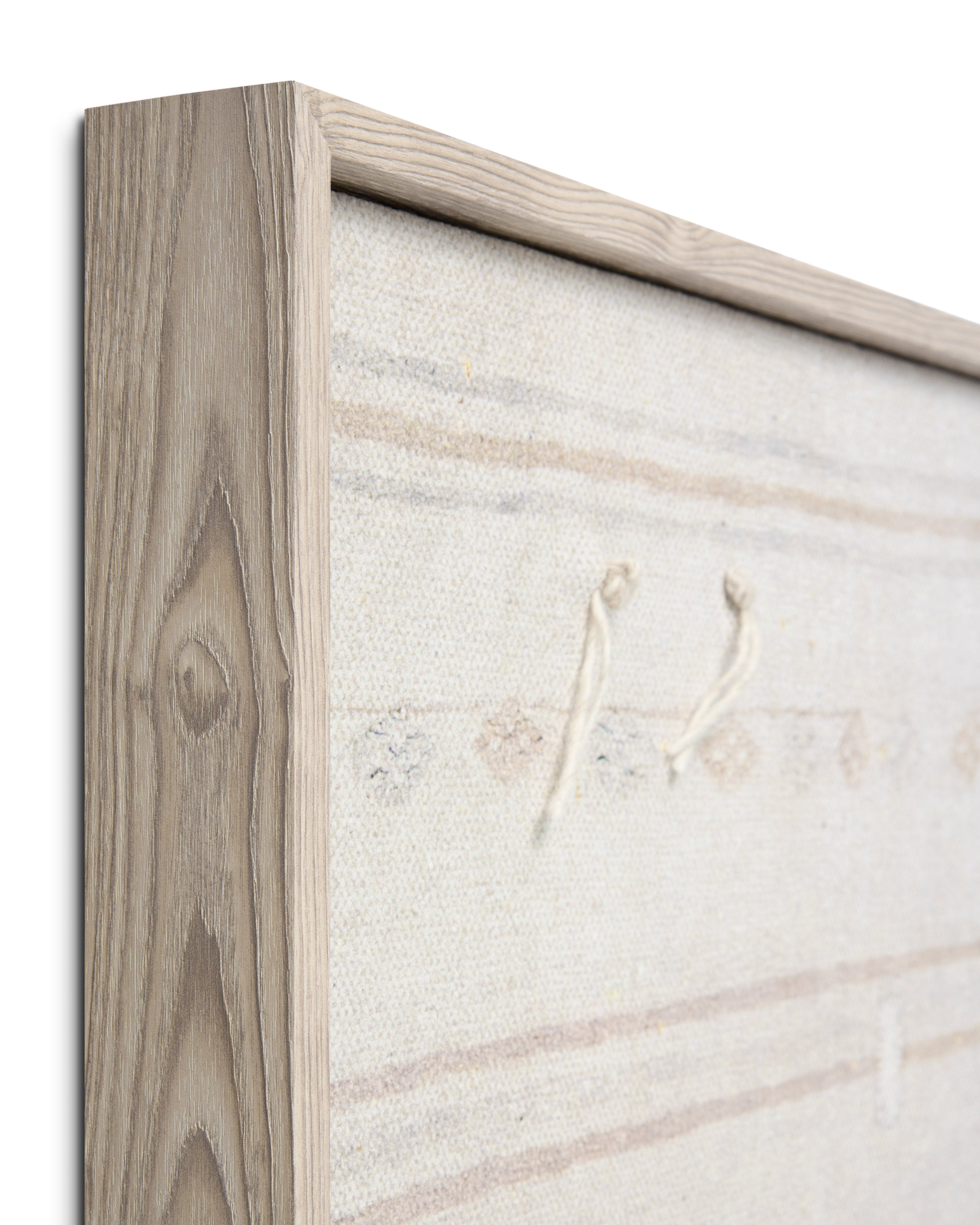 Loloi Rejuvinated Beige / Brown 2'-4" x 3'-3" Wall Art
