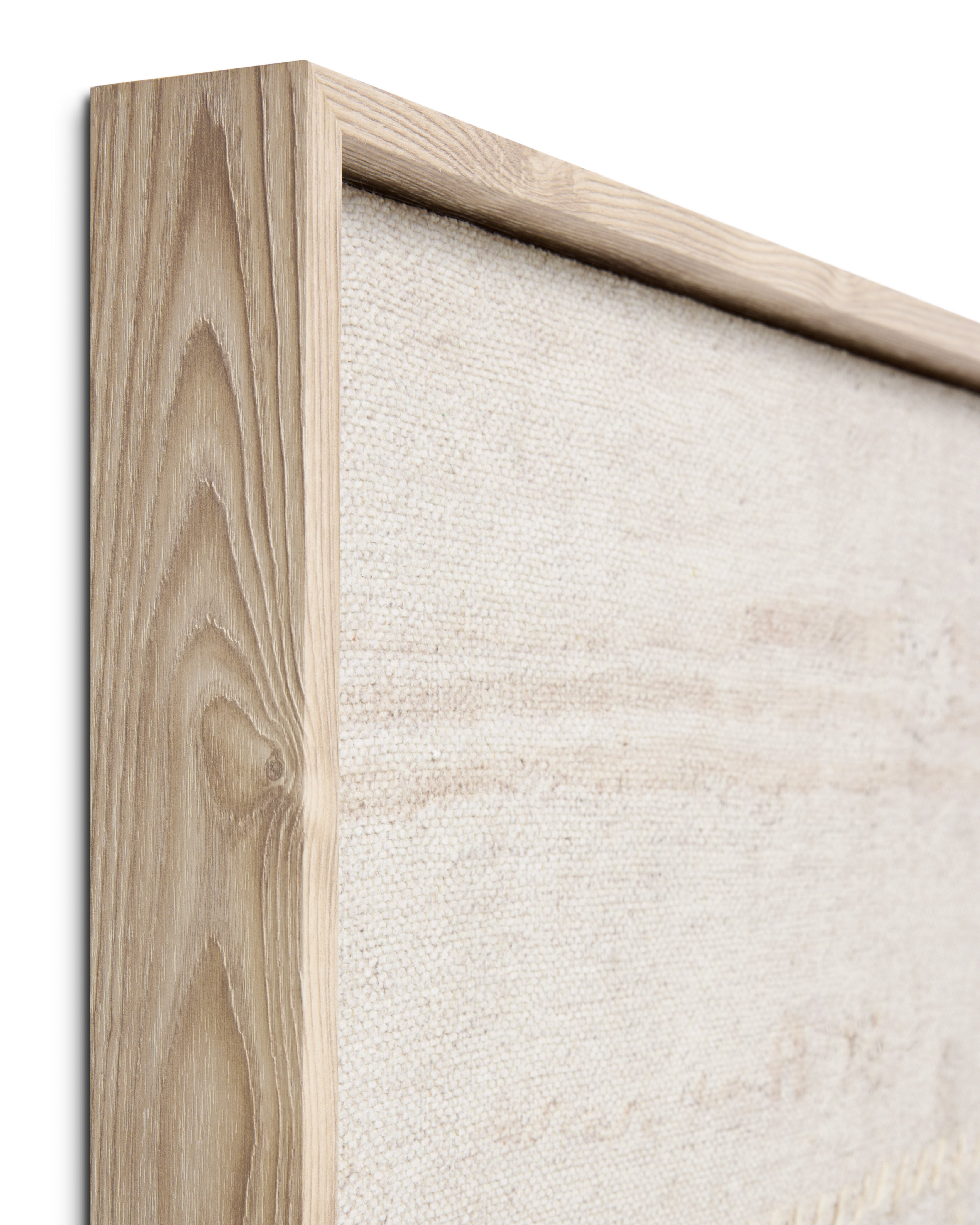 Loloi Reimaged Beige / Ivory 2'-8" x 2'-8" Wall Art