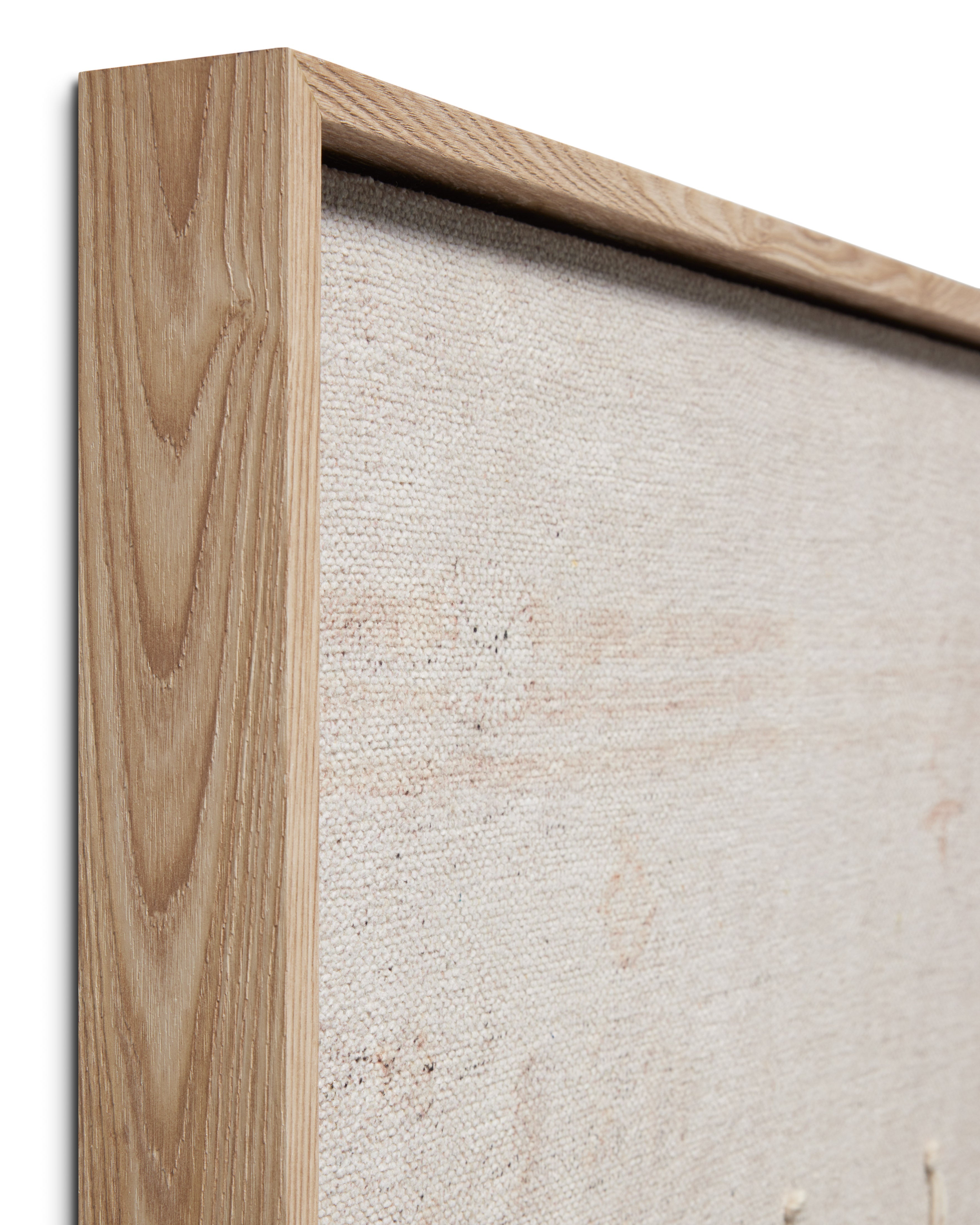 Loloi Revived Beige / Ivory 2'-8" x 2'-8" Wall Art