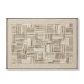 Loloi Perplexed Green / Ivory 3'-6" x 2'-6" Wall Art