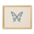 Loloi Butterfly Blue Ivory / Blue 1' x 1'-3" Wall Art