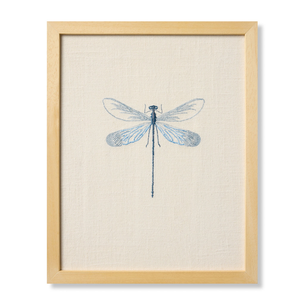 Loloi Dragonfly Blue Blue / Beige 1' x 1'-3" Wall Art