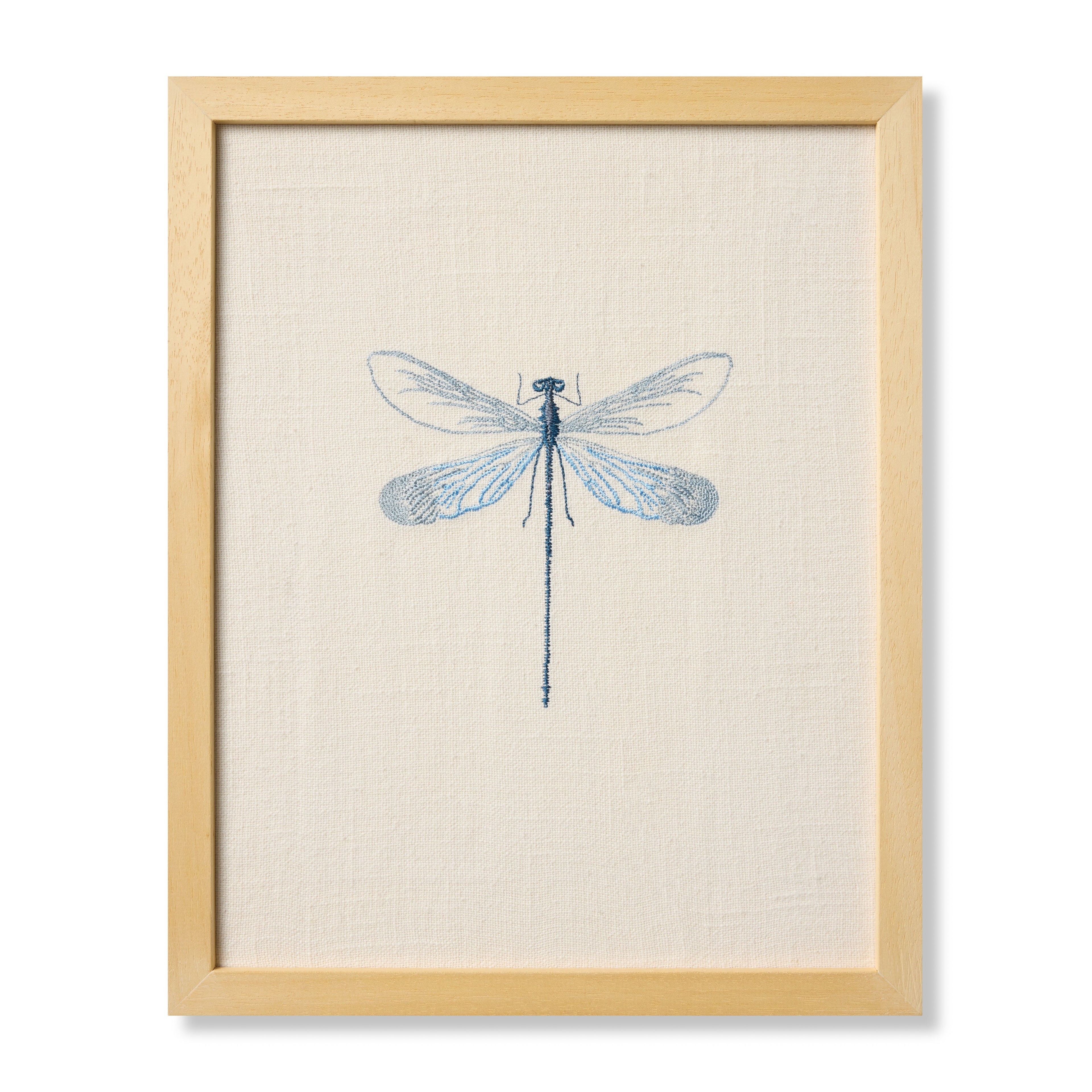 Loloi Dragonfly Blue Blue / Beige 1' x 1'-3" Wall Art