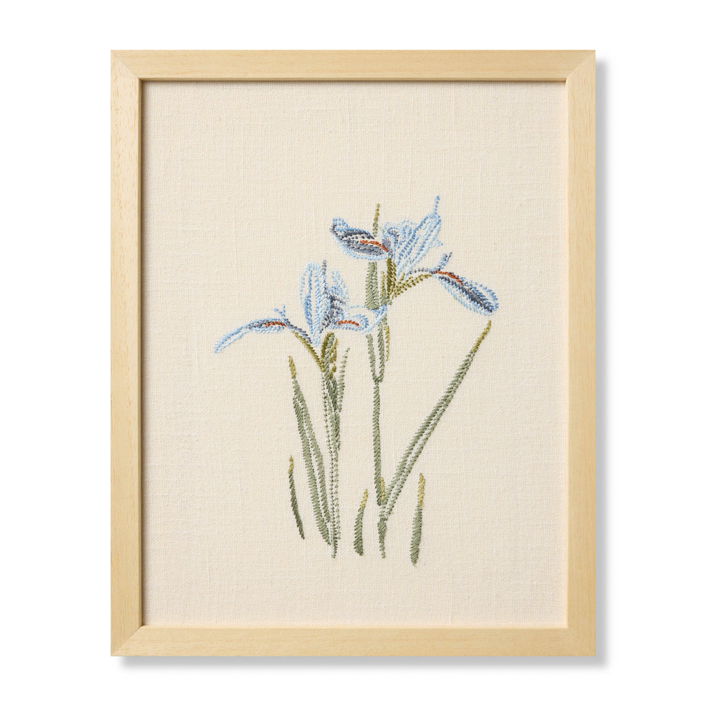Loloi Iris Blue Blue / Green 1' x 1'-3" Wall Art