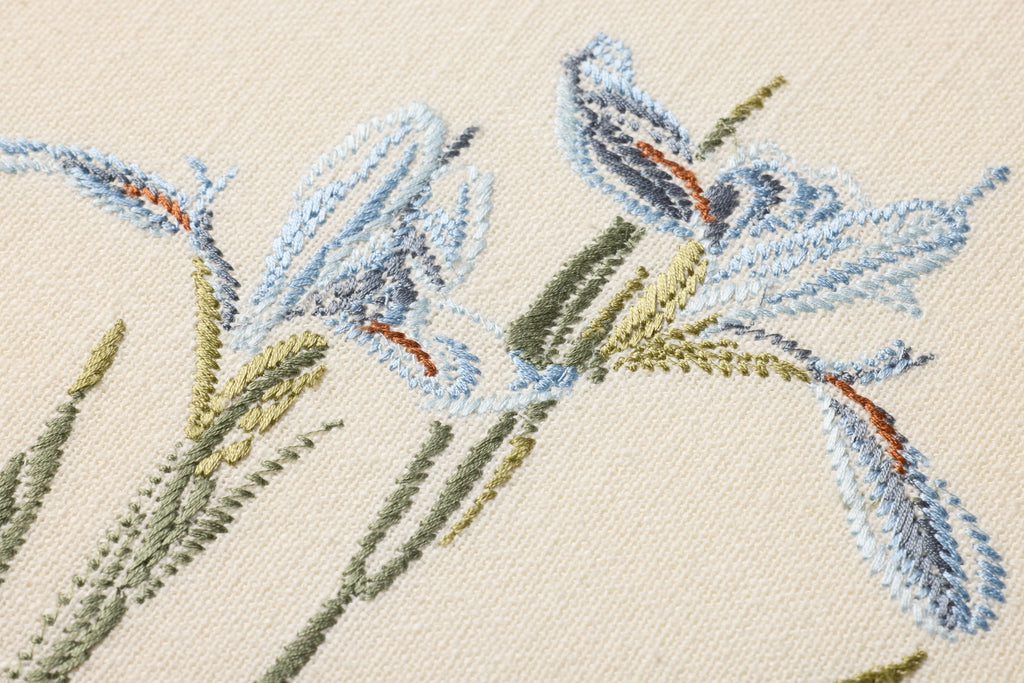 Loloi Iris Blue Blue / Green 1' x 1'-3" Wall Art