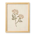 Loloi Rose Bud Beige Beige / Green 1' x 1'-3" Wall Art