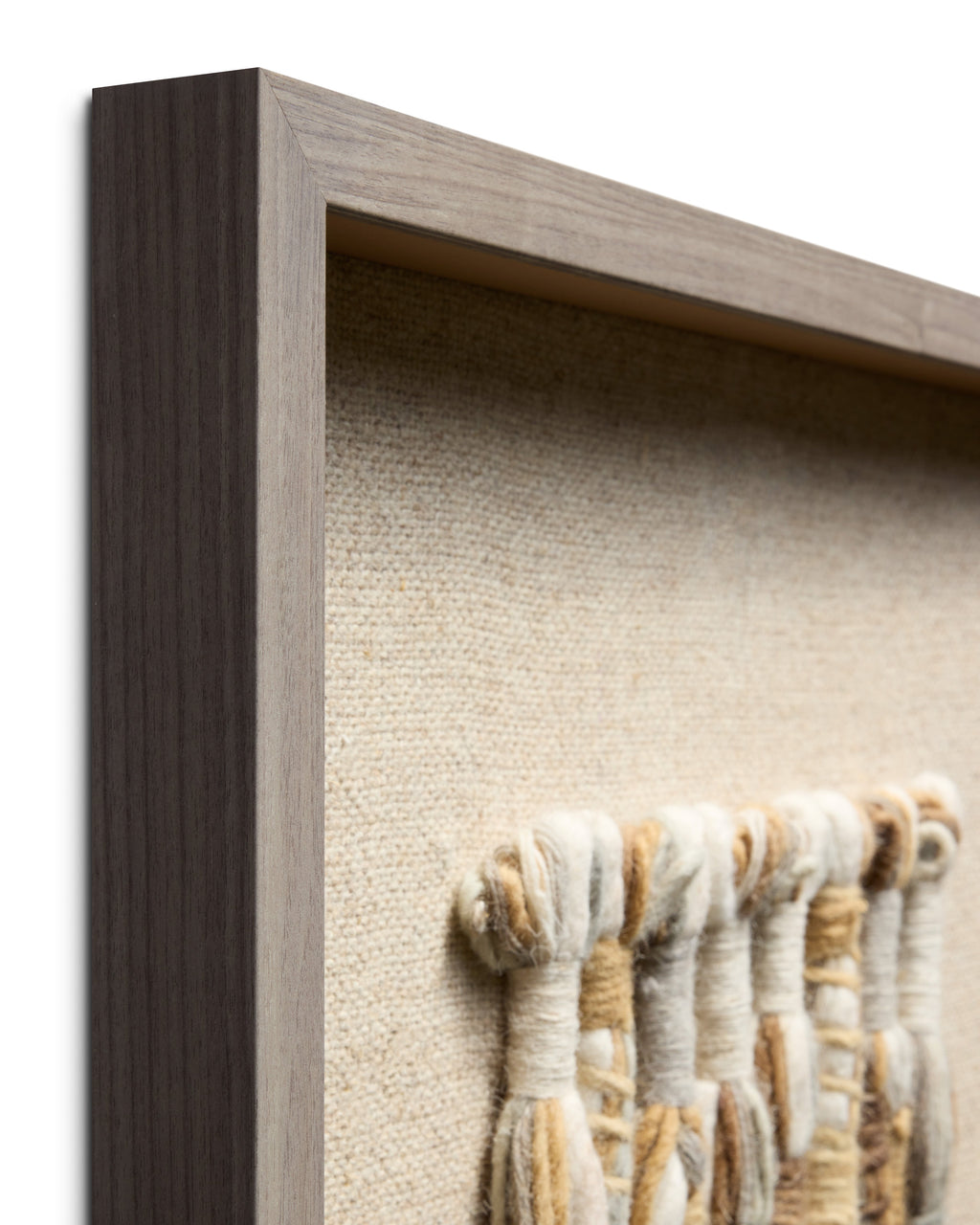 Loloi Nordic Braids Grey 2'-2" x 3'-2" Wall Art