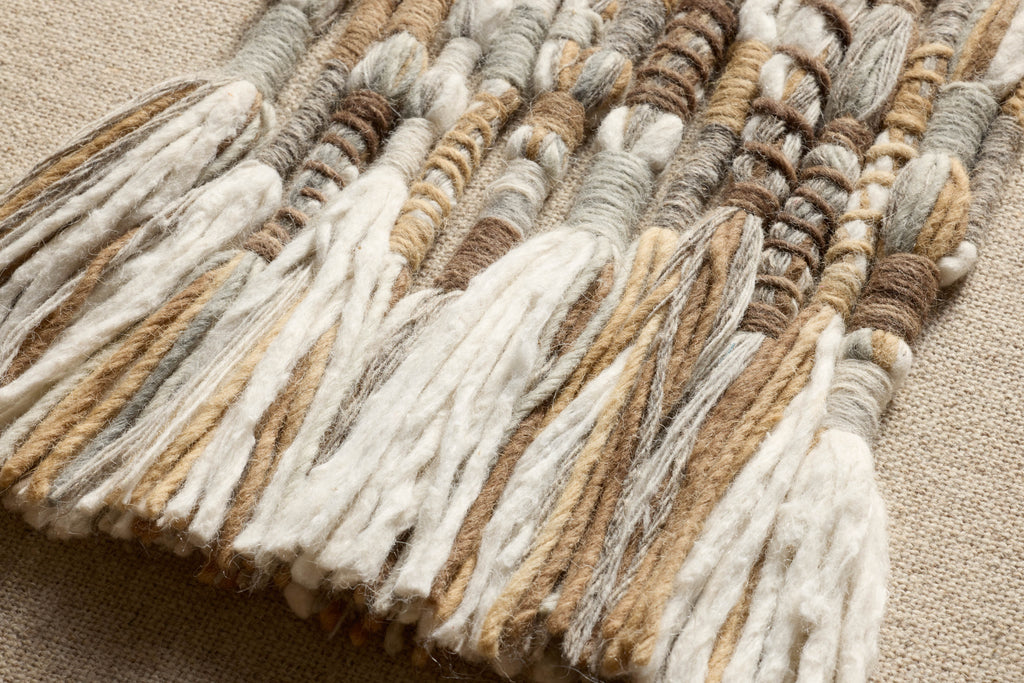 Loloi Nordic Braids Grey 2'-2" x 3'-2" Wall Art