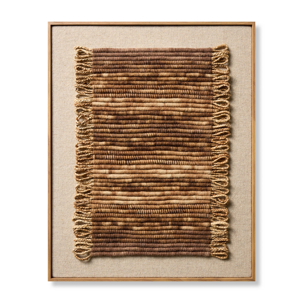 Loloi Terra Natural 2'-9" x 3'-5" Wall Art
