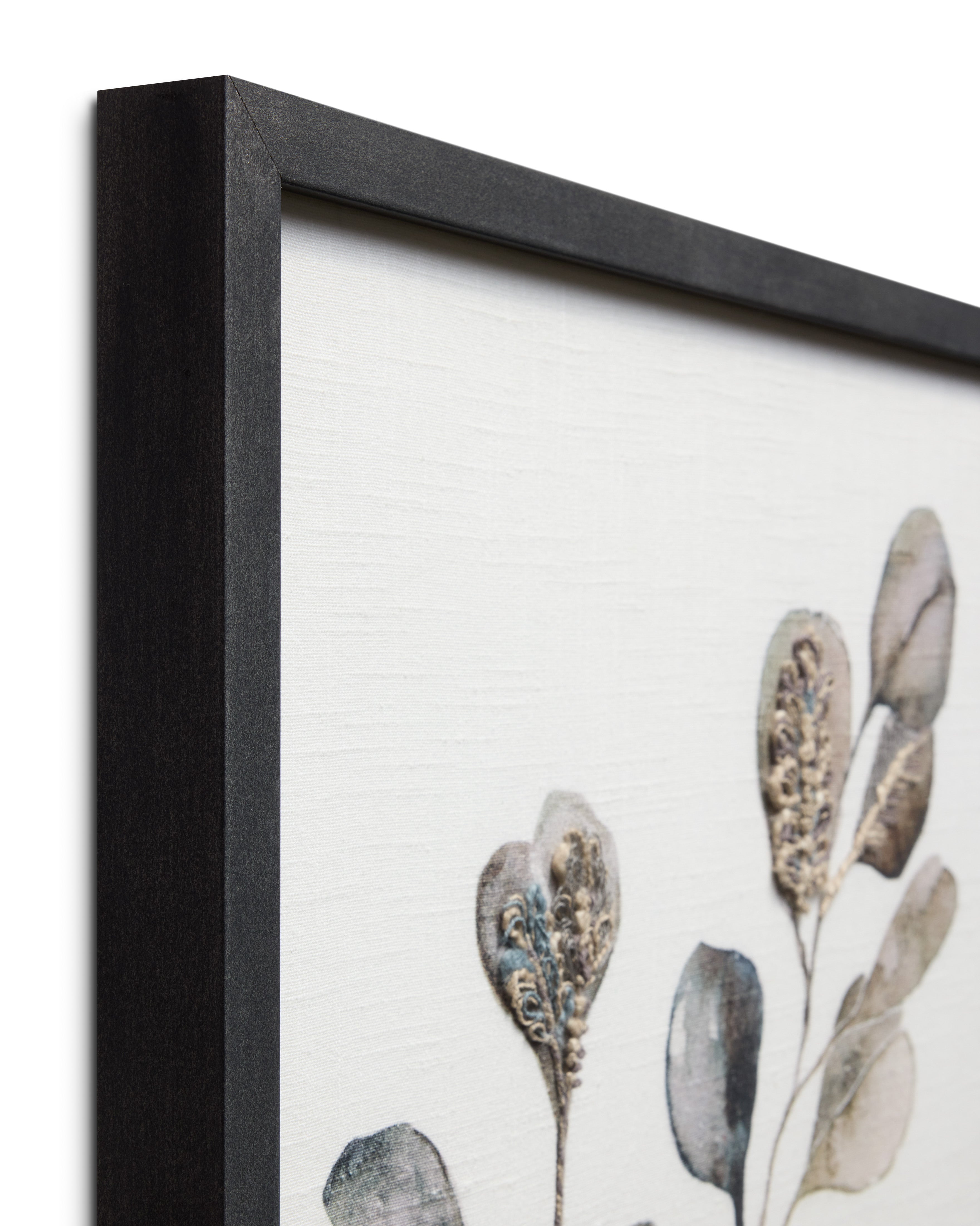 Loloi Dancing Flora Dk. Grey 1'-7" x 2'-1" Wall Art
