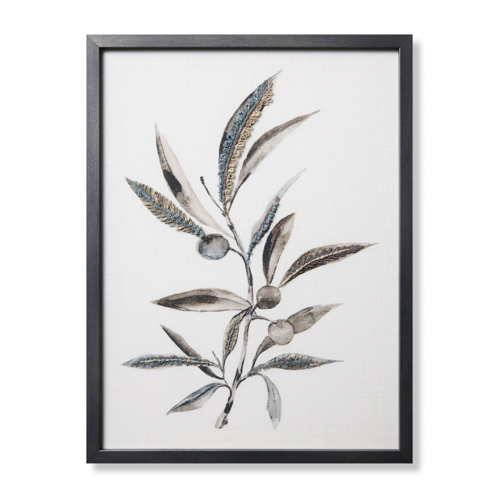 Loloi Tuscan Branches Dk. Grey 1'-7" x 2'-1" Wall Art