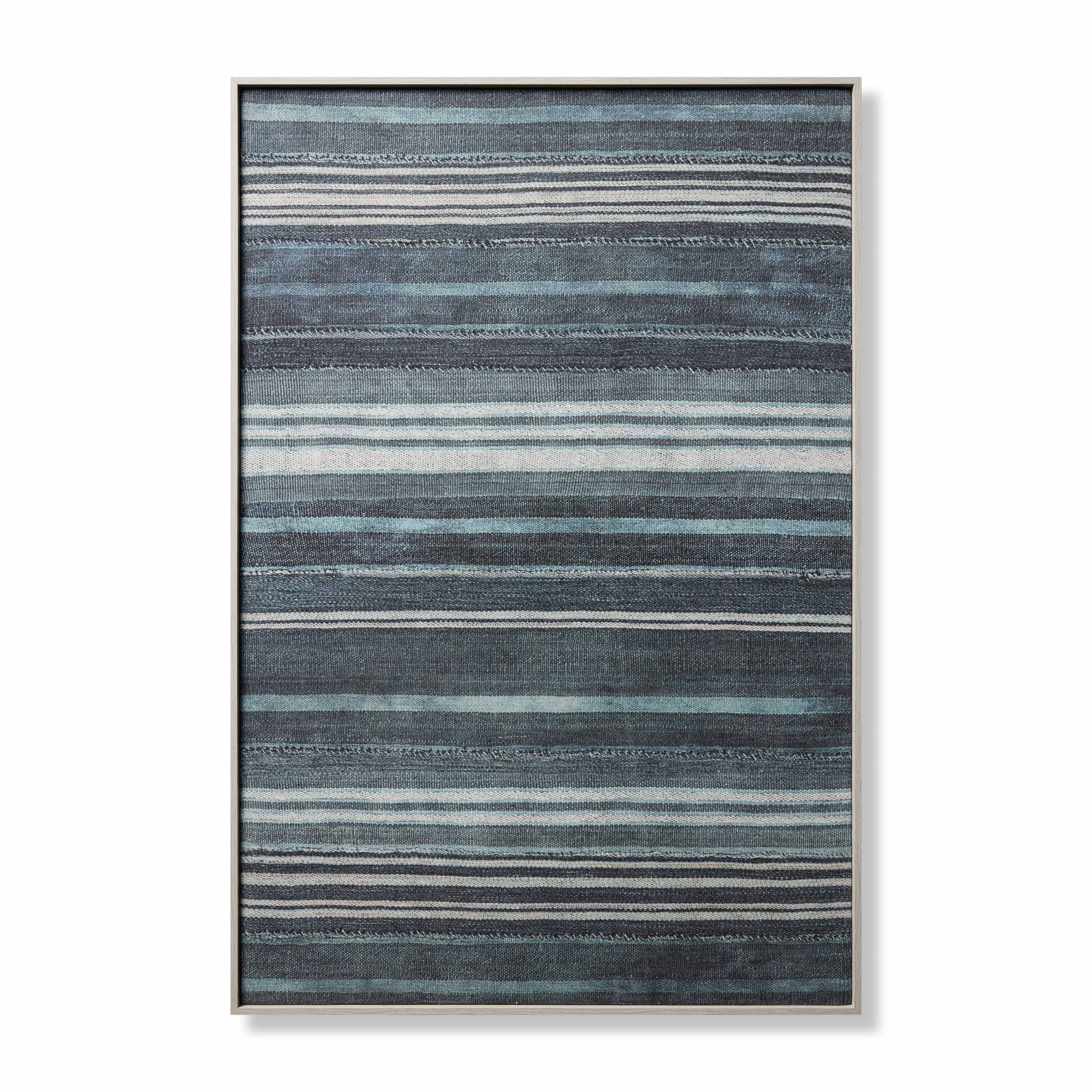 Loloi Flow Lt Grey 3'-3" x 4'-11" Wall Art