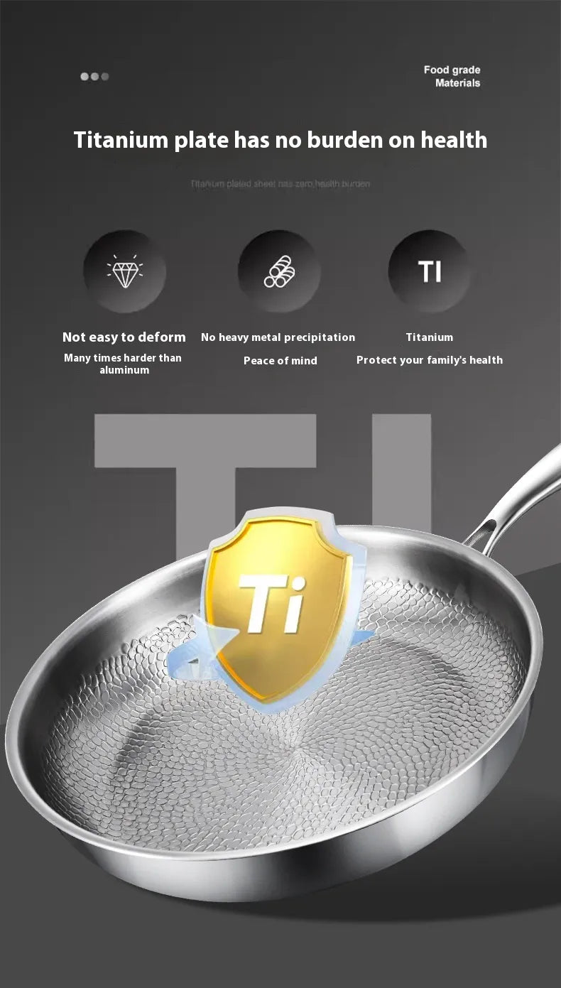 Pure Titanium Nonstick Frying Pan