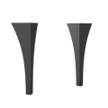 ICO Bath Curved Leg Set (Coda, Rhythm)