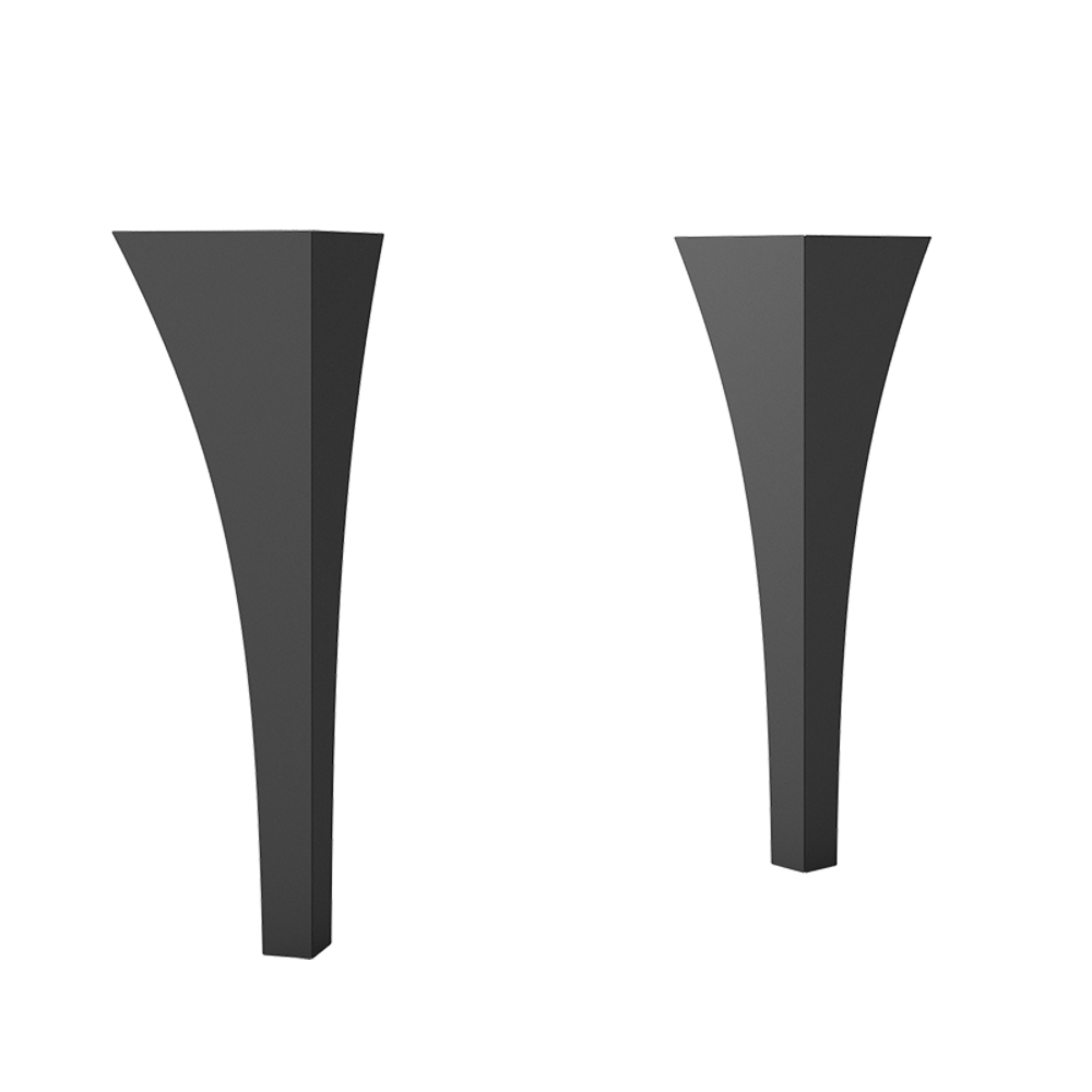 ICO Bath Curved Leg Set (Coda, Rhythm)