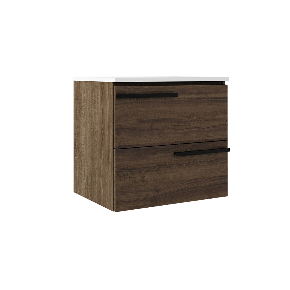 ICO Bath Accent 24" Two Drawer Wall-Mounted Vanity