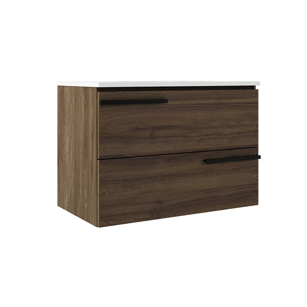 ICO Bath Accent 31" Two Drawer Wall-Mounted Vanity