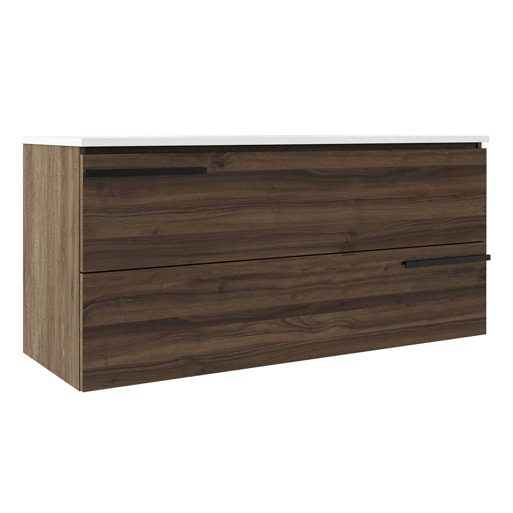 ICO Bath Accent 48" Two Drawer Wall-Mounted Vanity