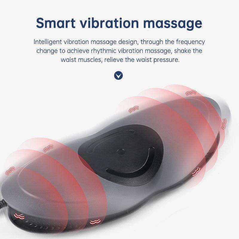 Waist Massager Lumbar Traction Hot Compress