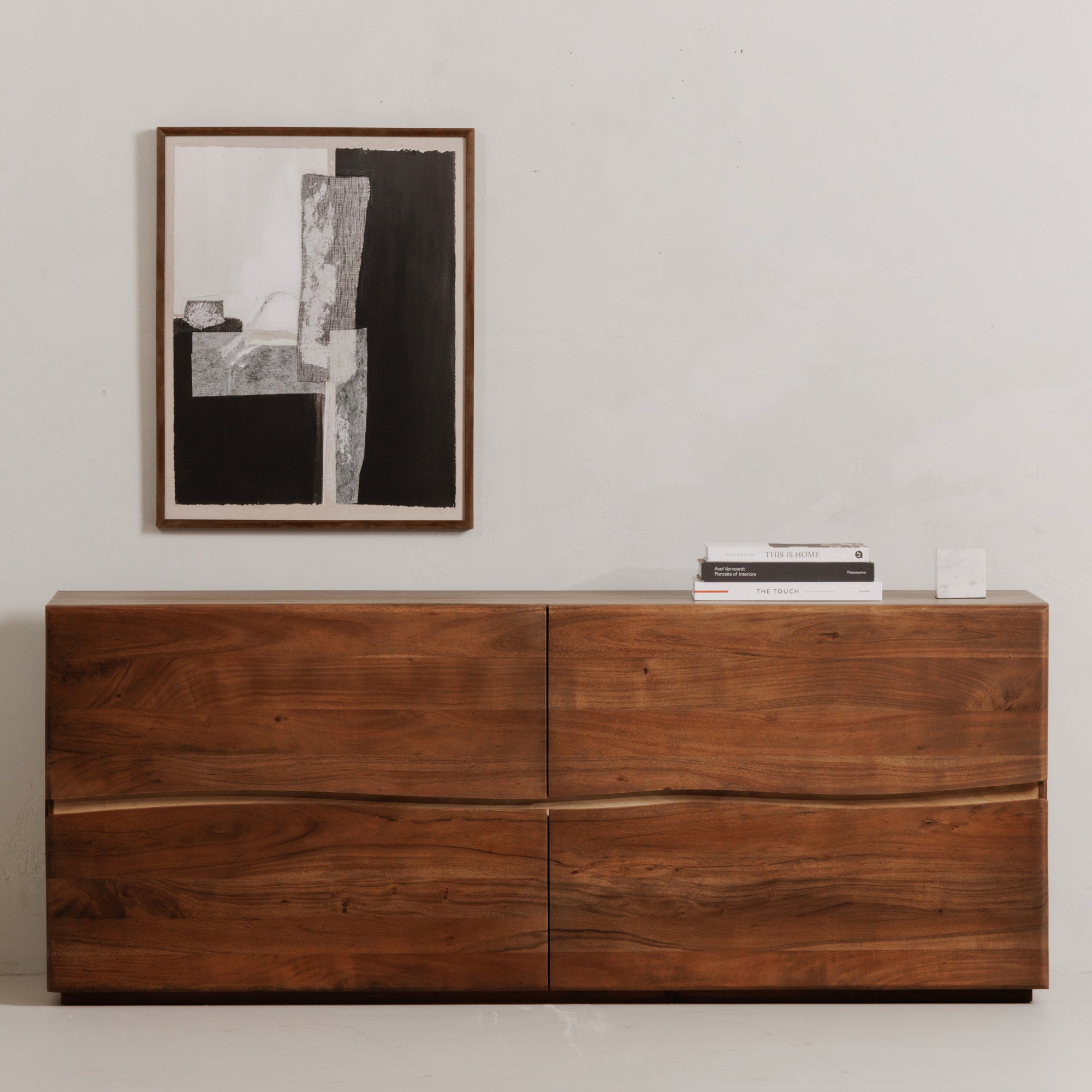 Moe's Home Watson 4 Drawer Dresser Brown