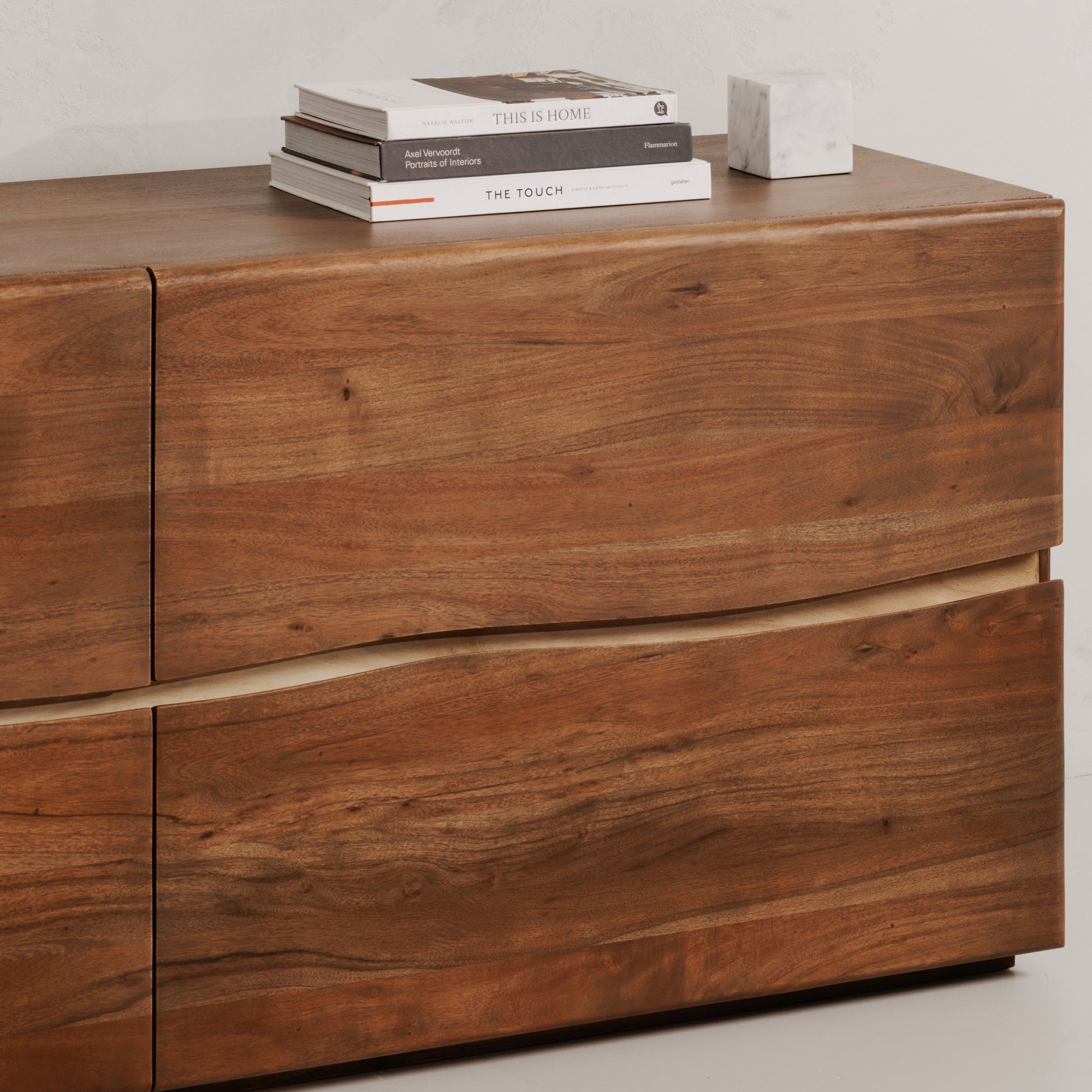 Moe's Home Watson 4 Drawer Dresser Brown