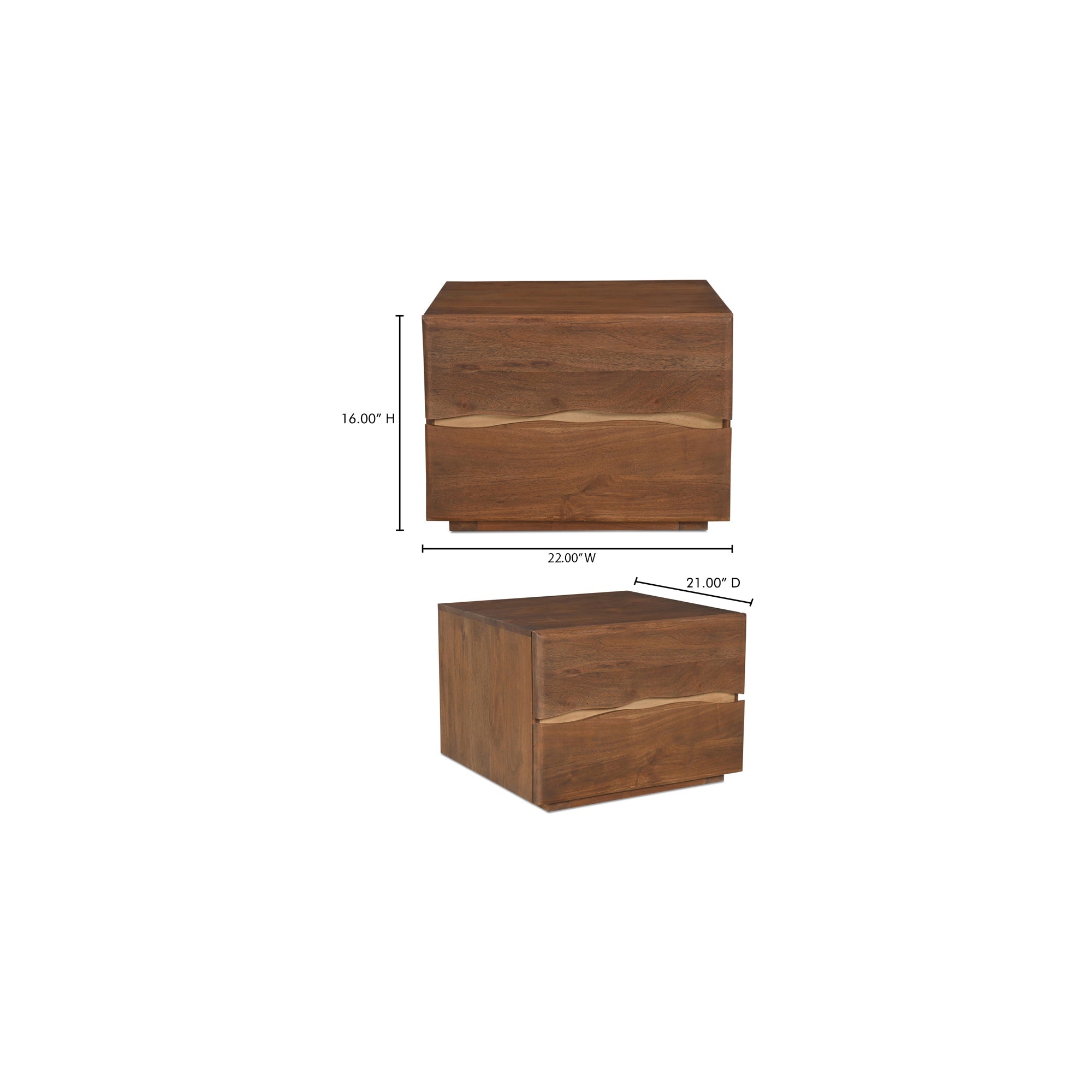 Moe's Home Watson Nightstand Brown
