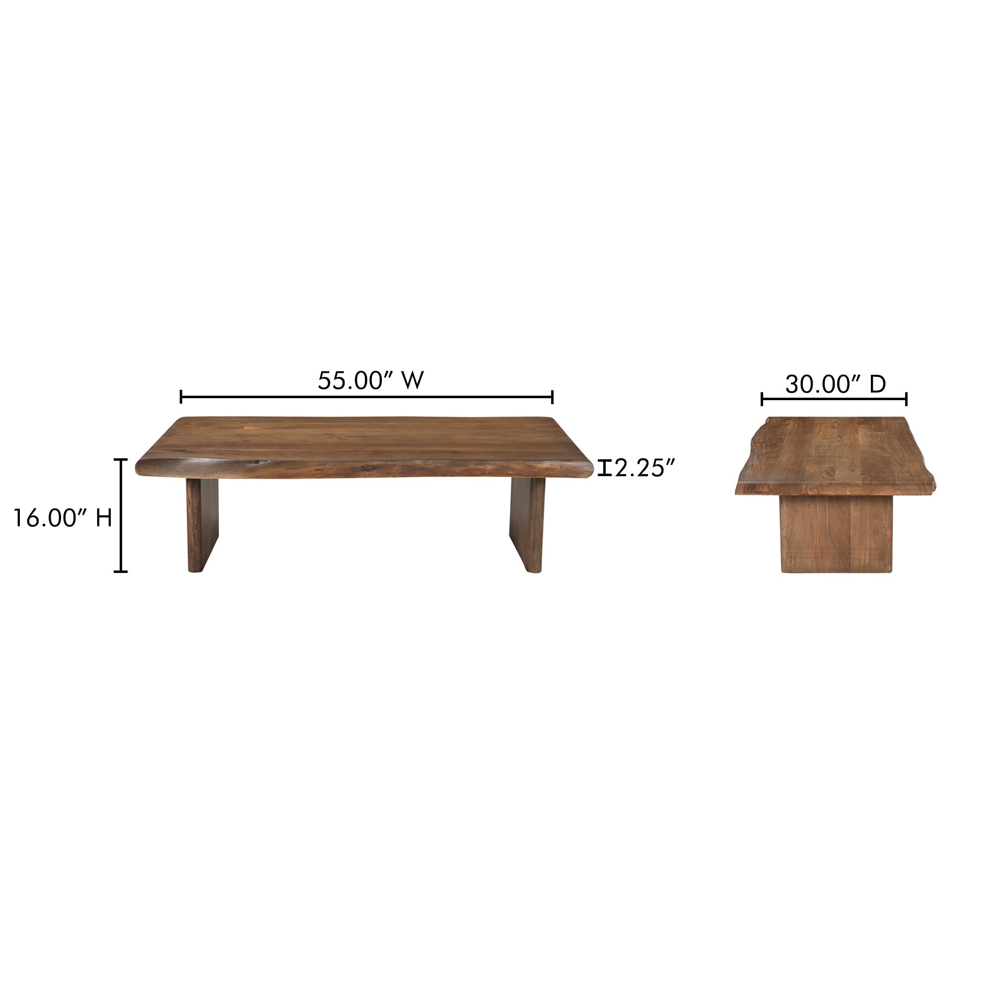 Moe's Home Lila Coffee Table Brown