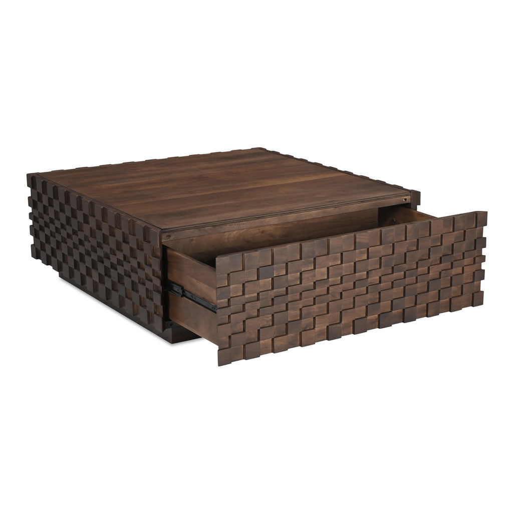 Moe's Home Easton Storage Coffee Table Brown