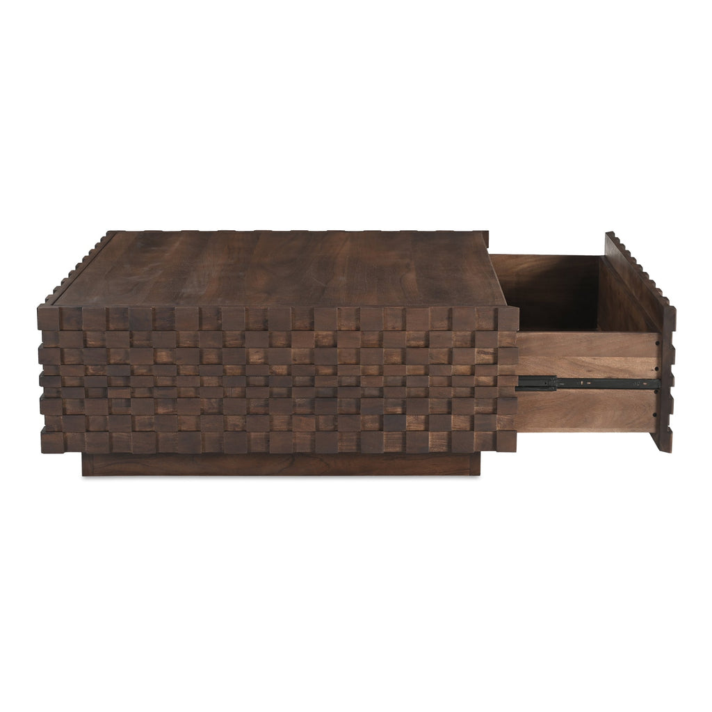 Moe's Home Easton Storage Coffee Table Brown